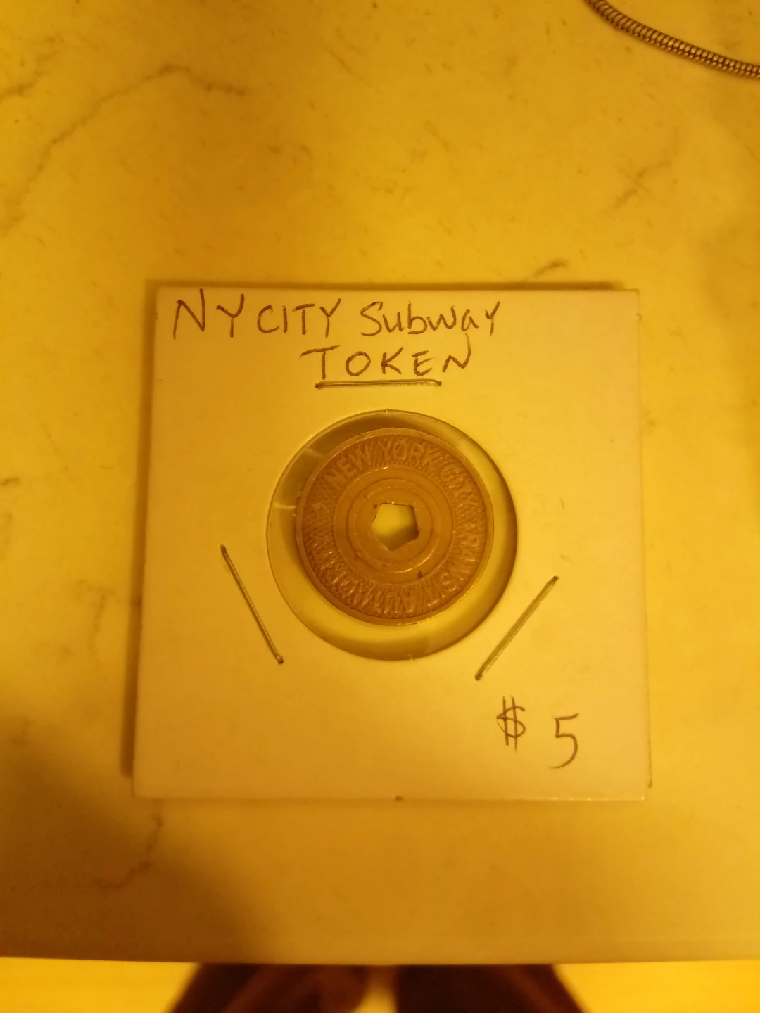 NYC Subway Token