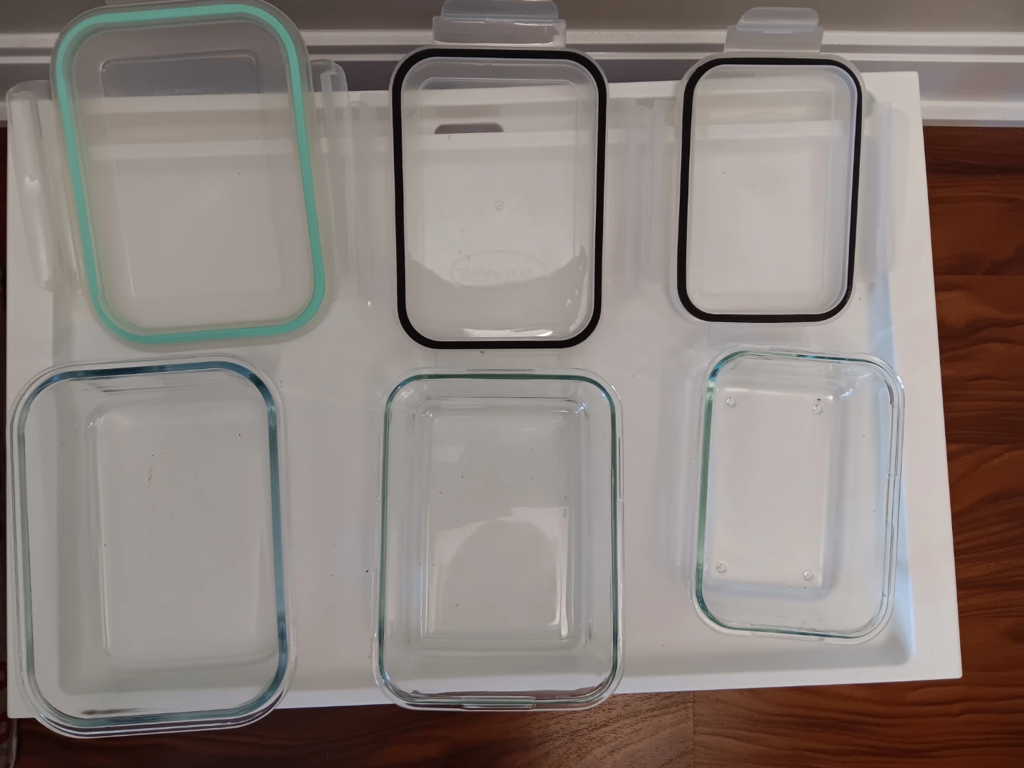 Glass Food Storage Containers Set