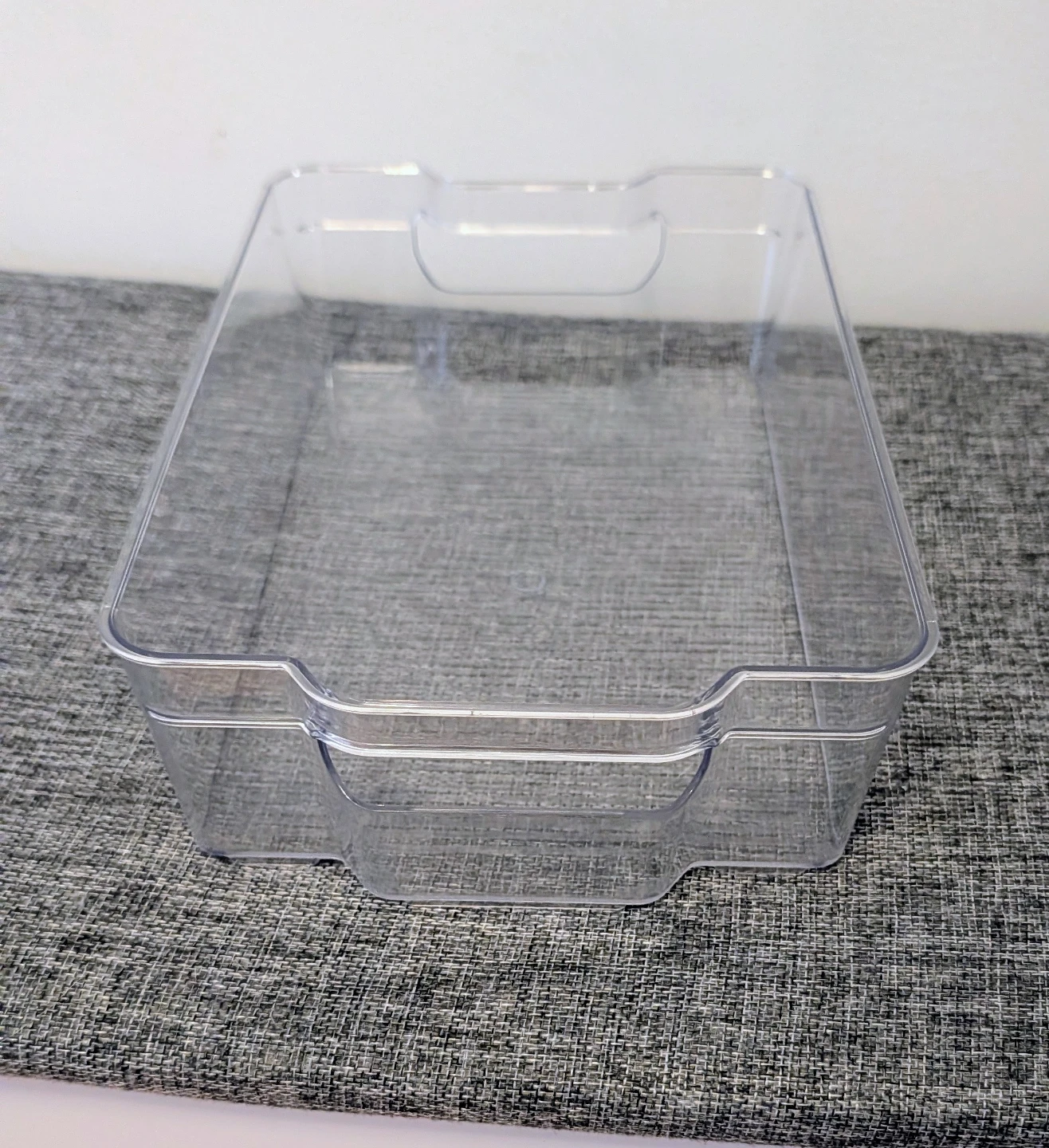 Clear Plastic Storage Bin