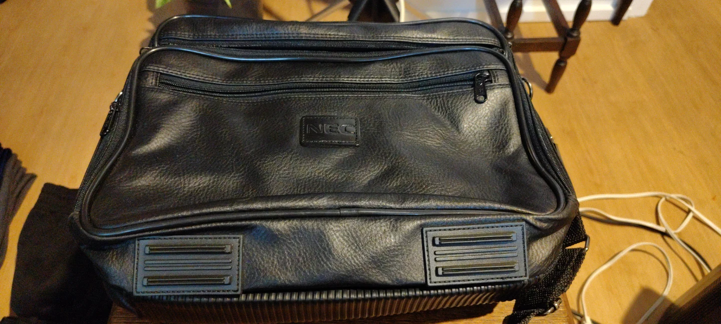 Black Leather Briefcase Bag - photo 4