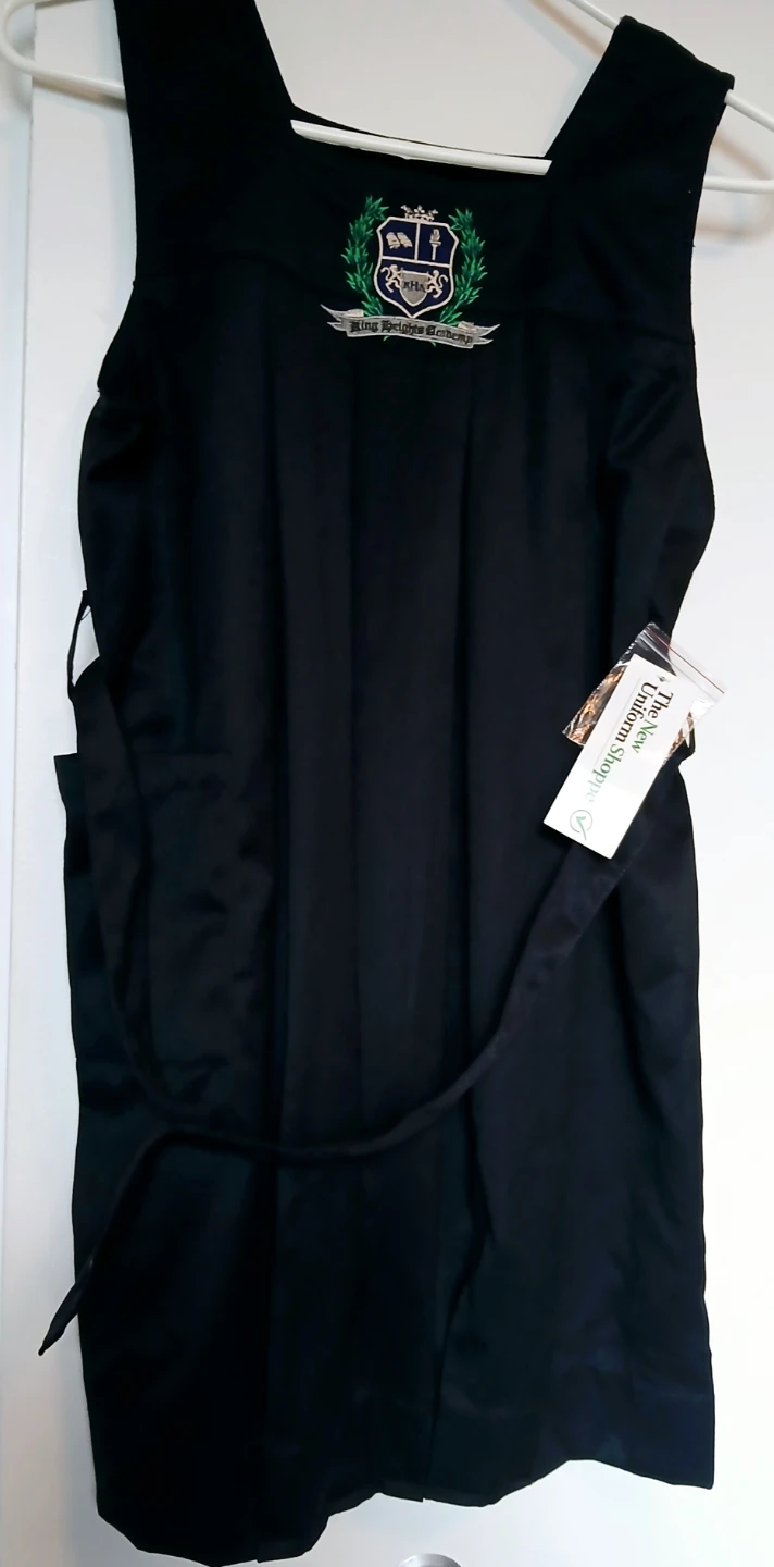 Black Pinafore School Uniform Dress - photo 4