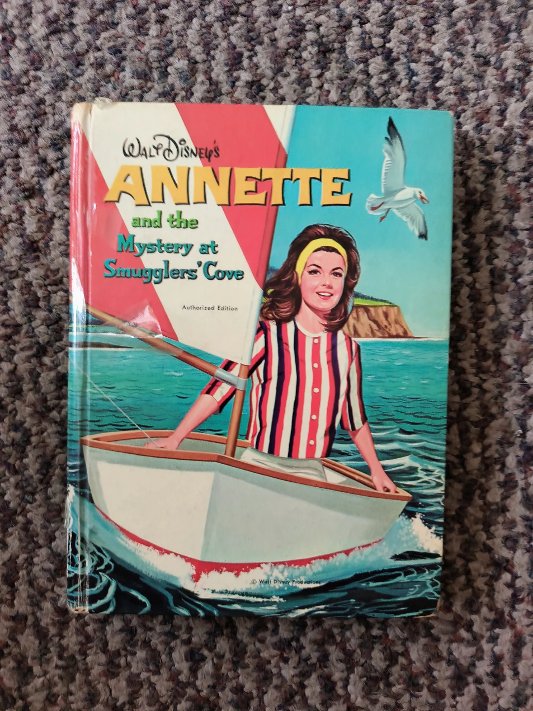 Old Book Walt Disney ANNETTE dated 1963