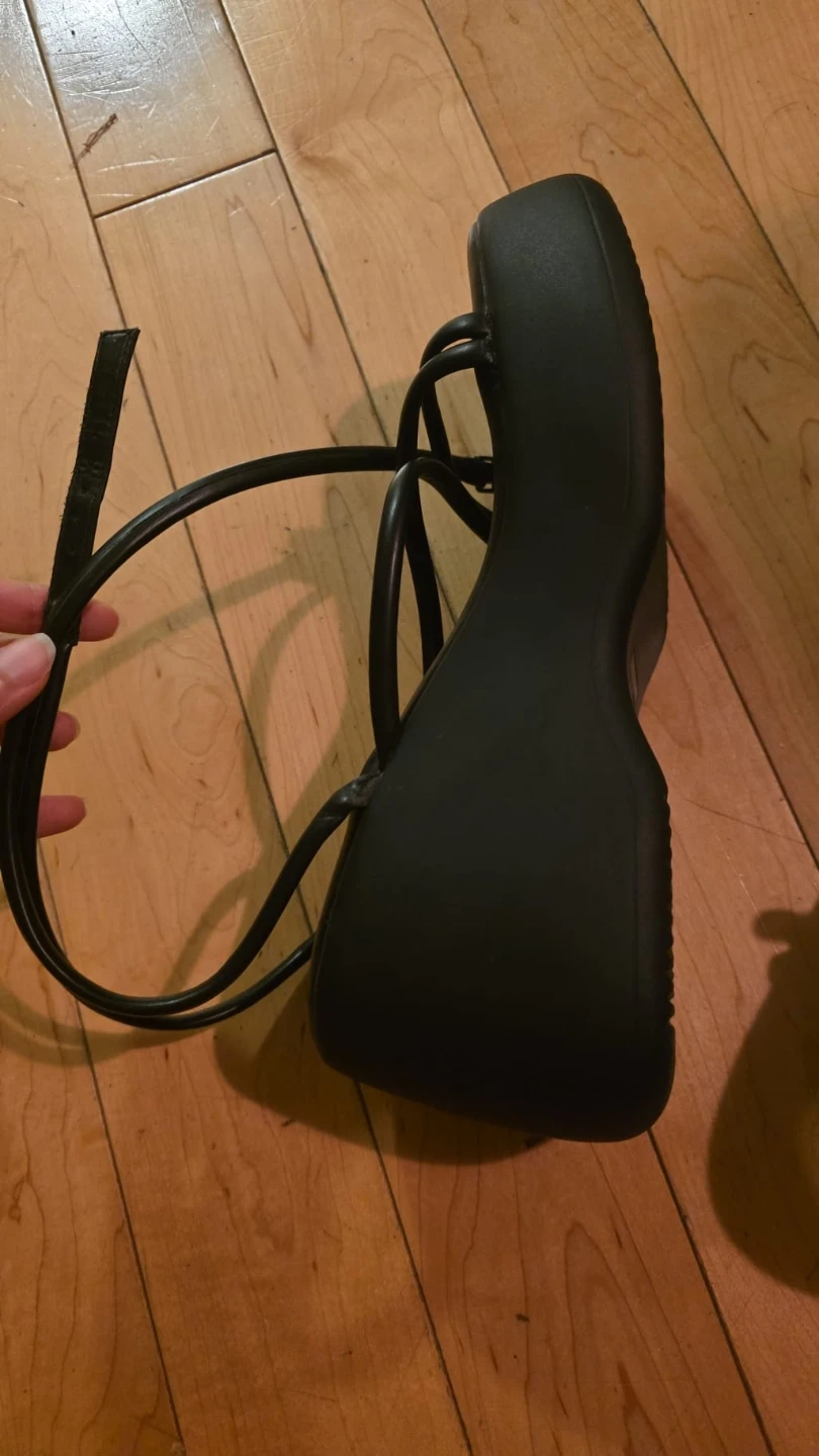 CALL IT SPRING Black Strappy Platform Sandals EUR 40 - photo 2