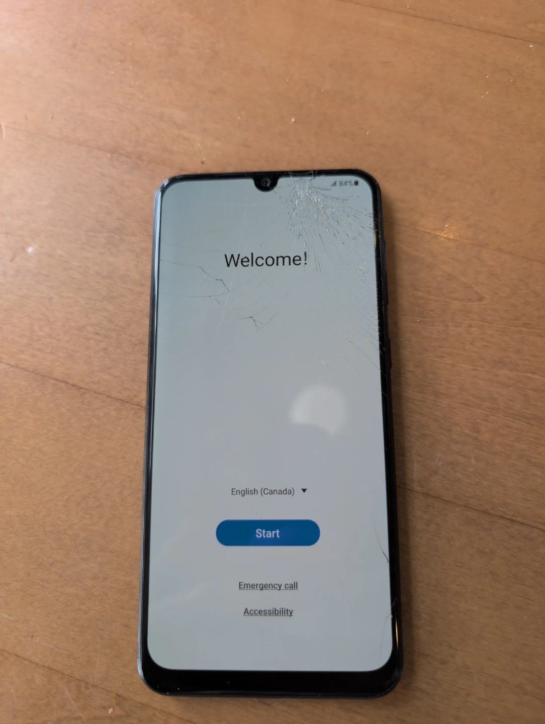 Samsung Smartphone - Cracked Screen A50 - photo 3