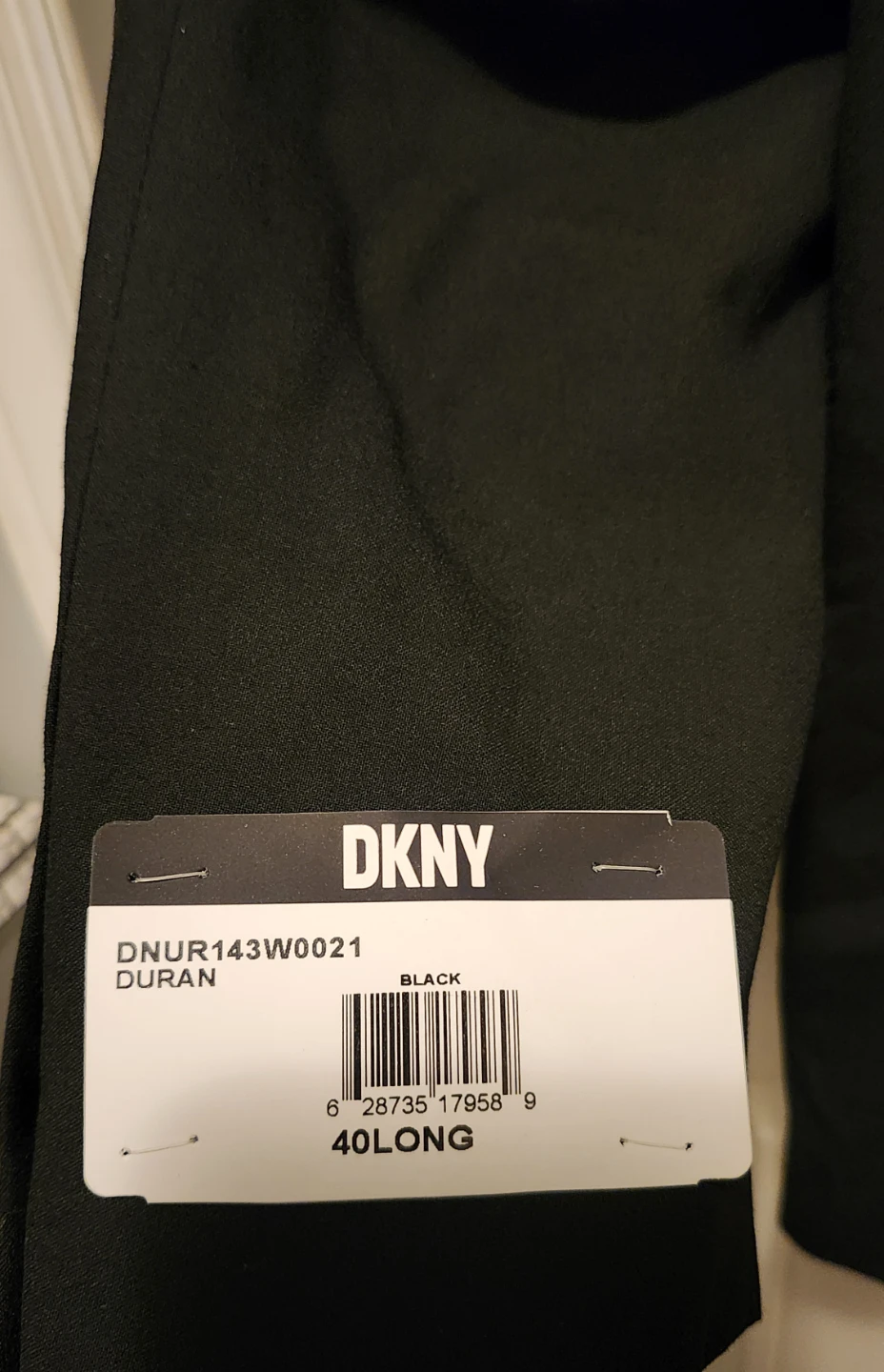 DKNY Black Suit Jacket - Size 40L - photo 3