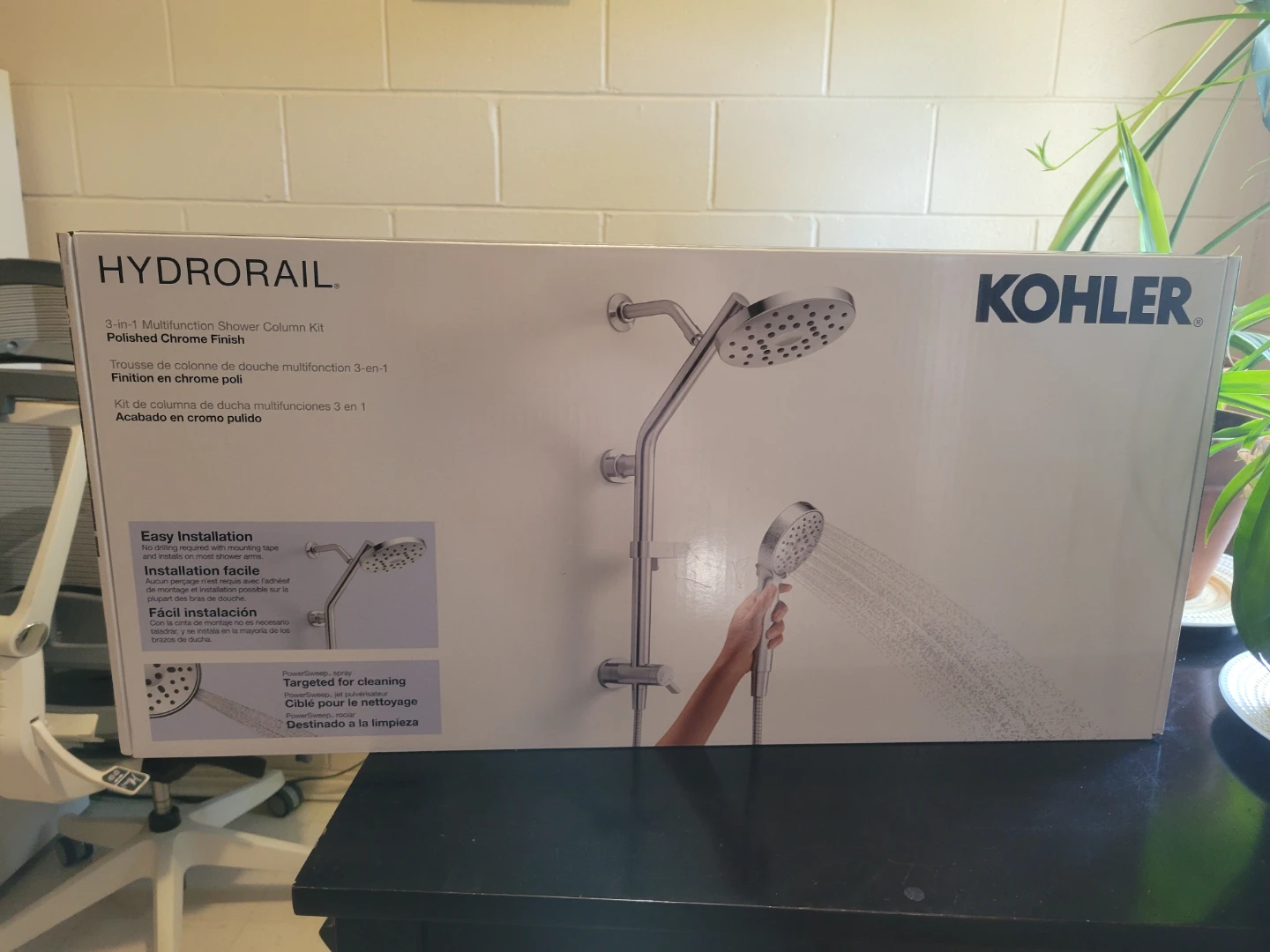 Kohler Hydrorail 3-in-1 Shower Column - photo 2