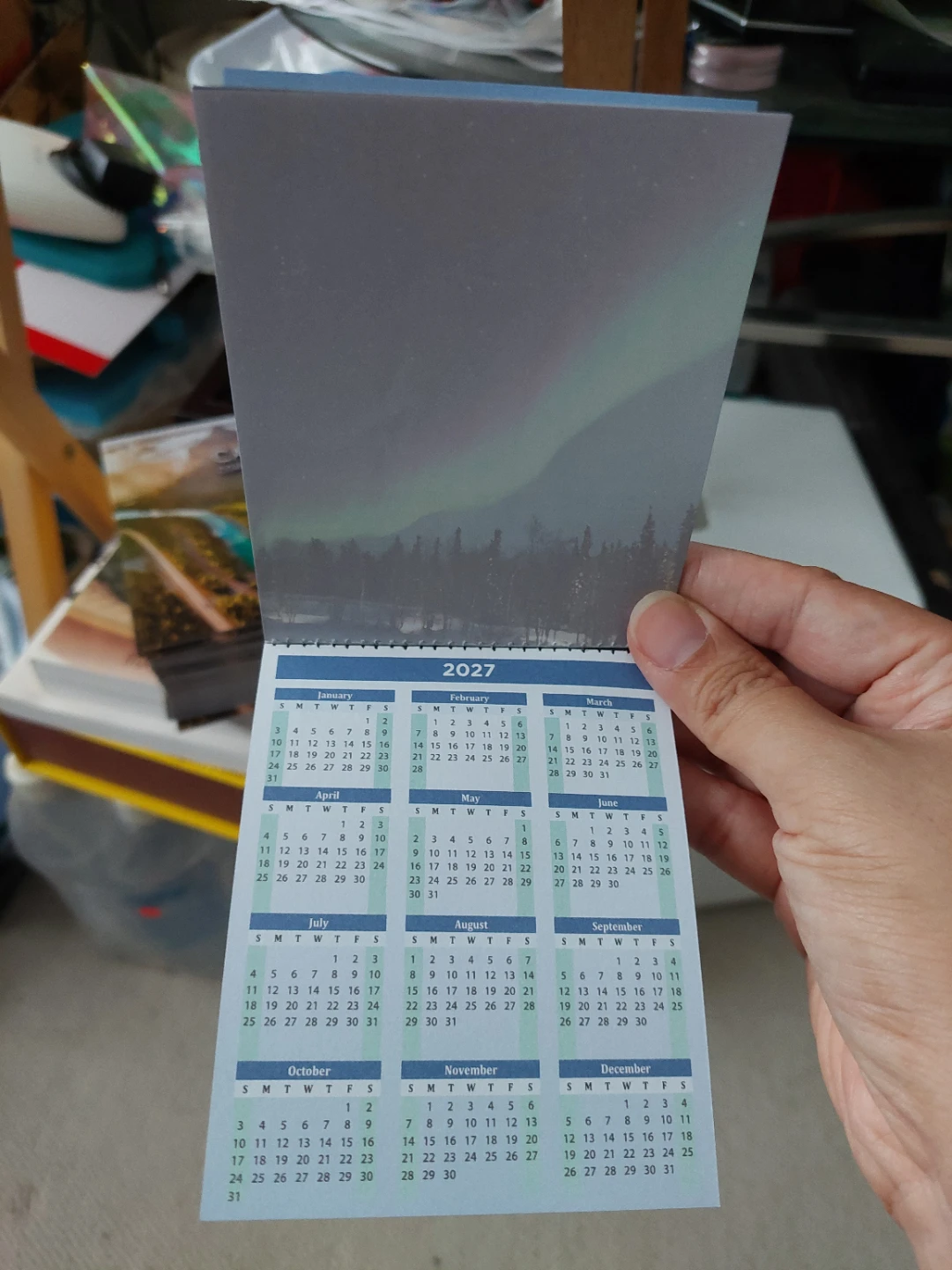 Canada Coast to Coast Mini Calendar & Kitchen Chart - photo 3