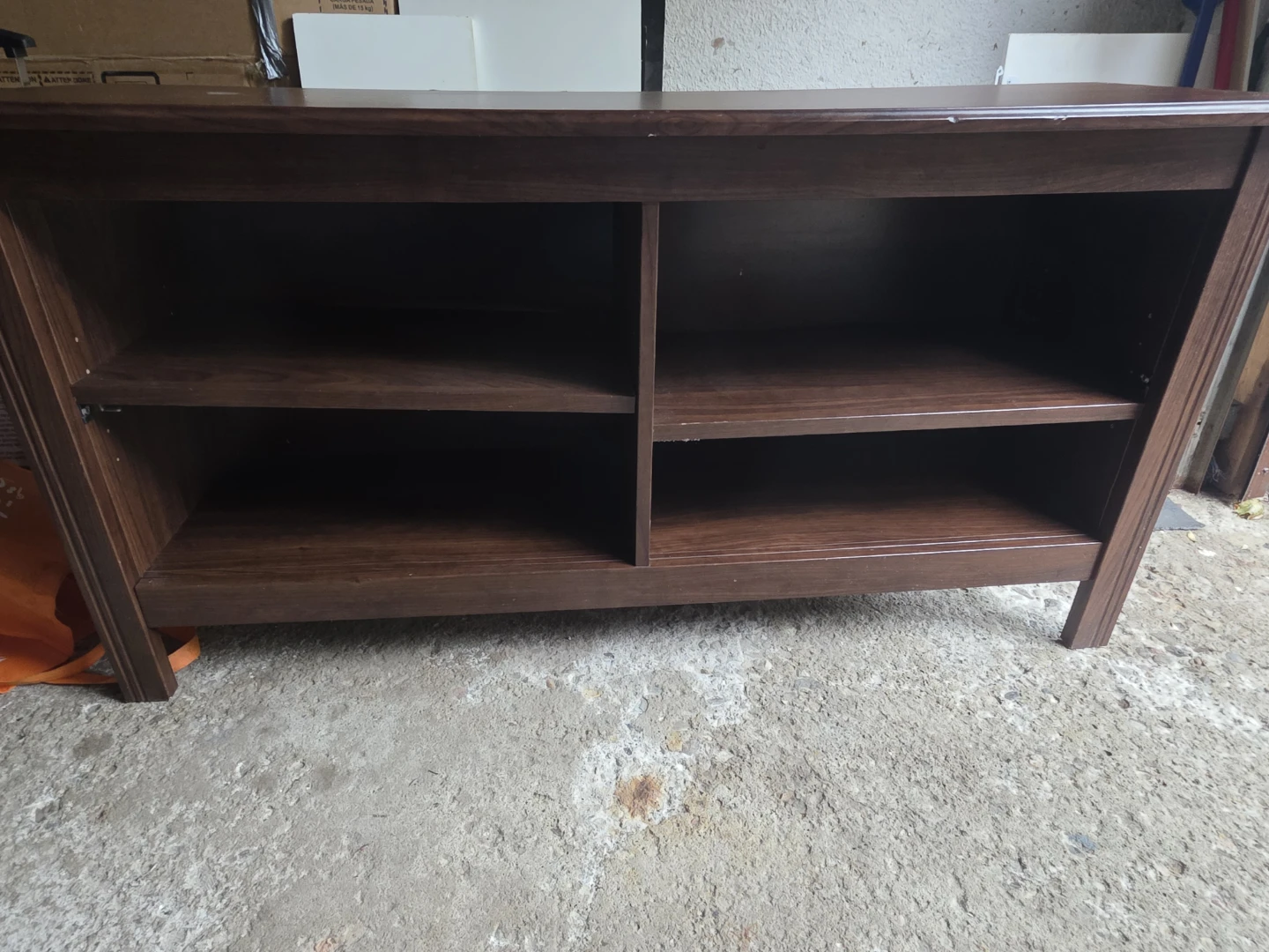 Dark Brown Media Console