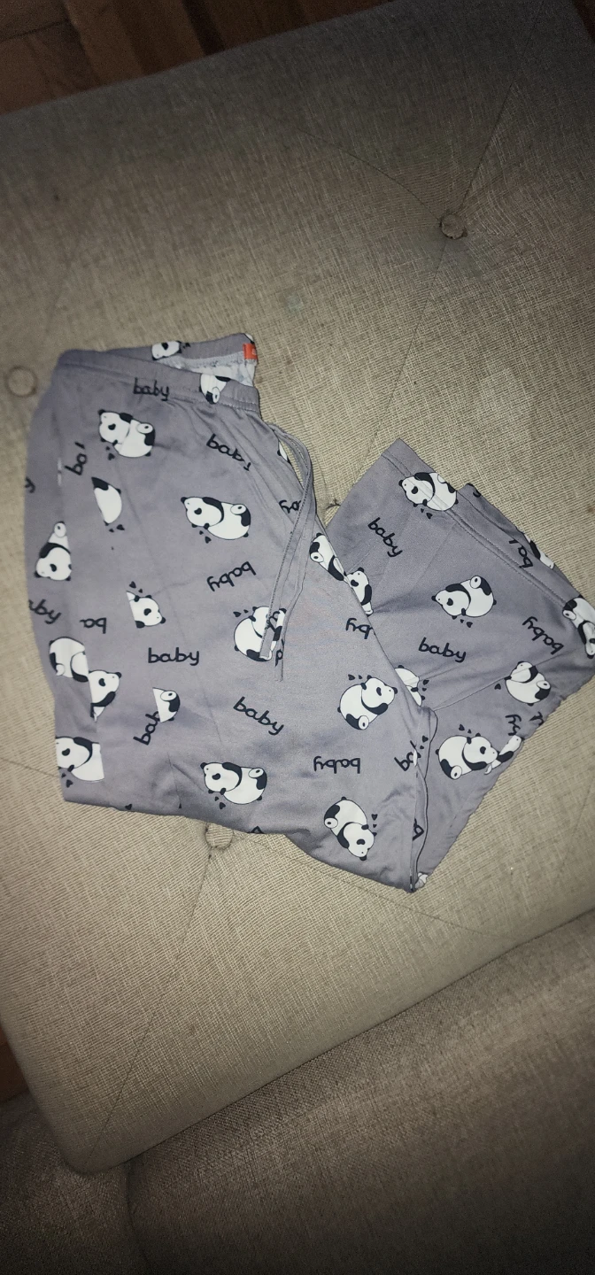Panda Pajama capri cut Pants - photo 2