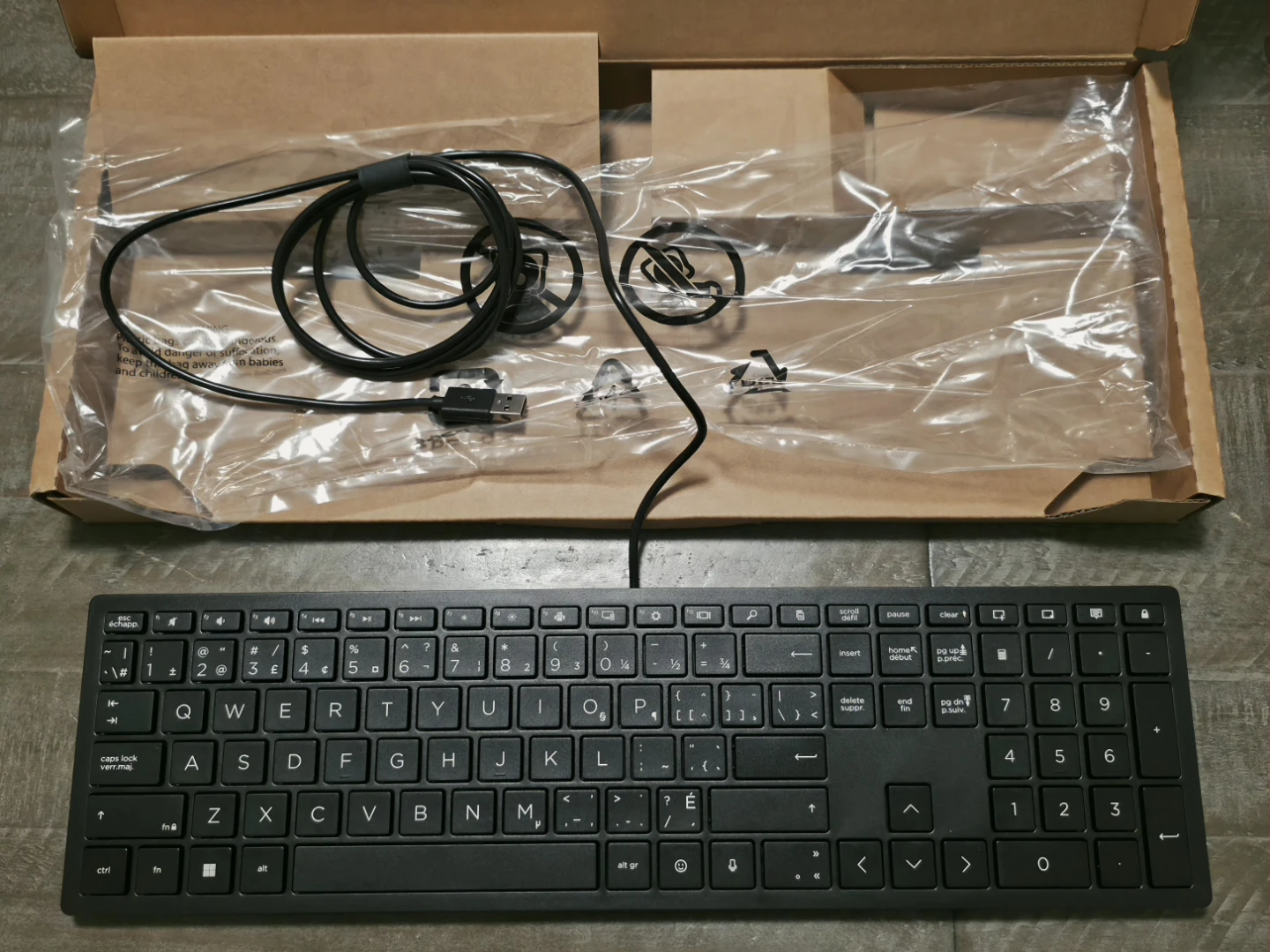 HP USB Keyboard - photo 3
