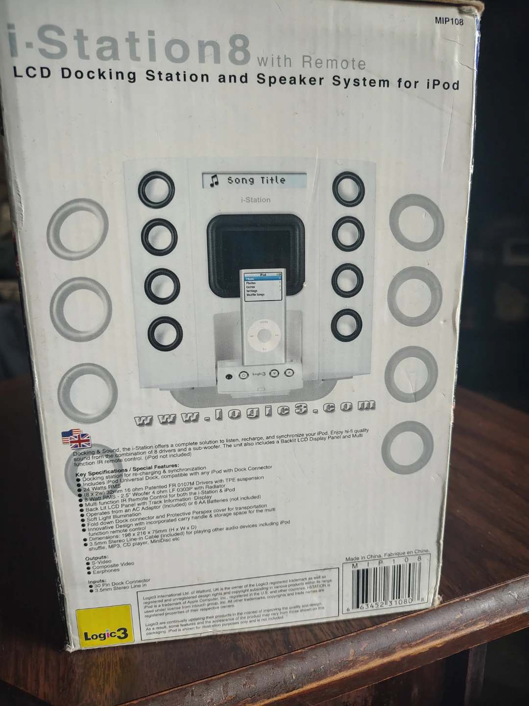 i-Station8 i  LCD Docking Station Speaker System for iPod - photo 2