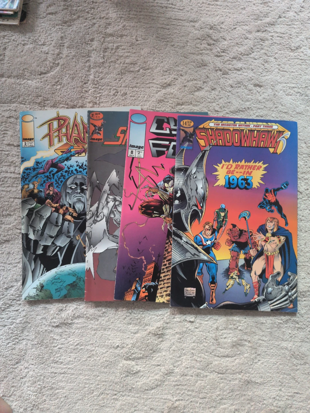 Image Comics - Shadowhawk, Phantom Force, Cyber Force