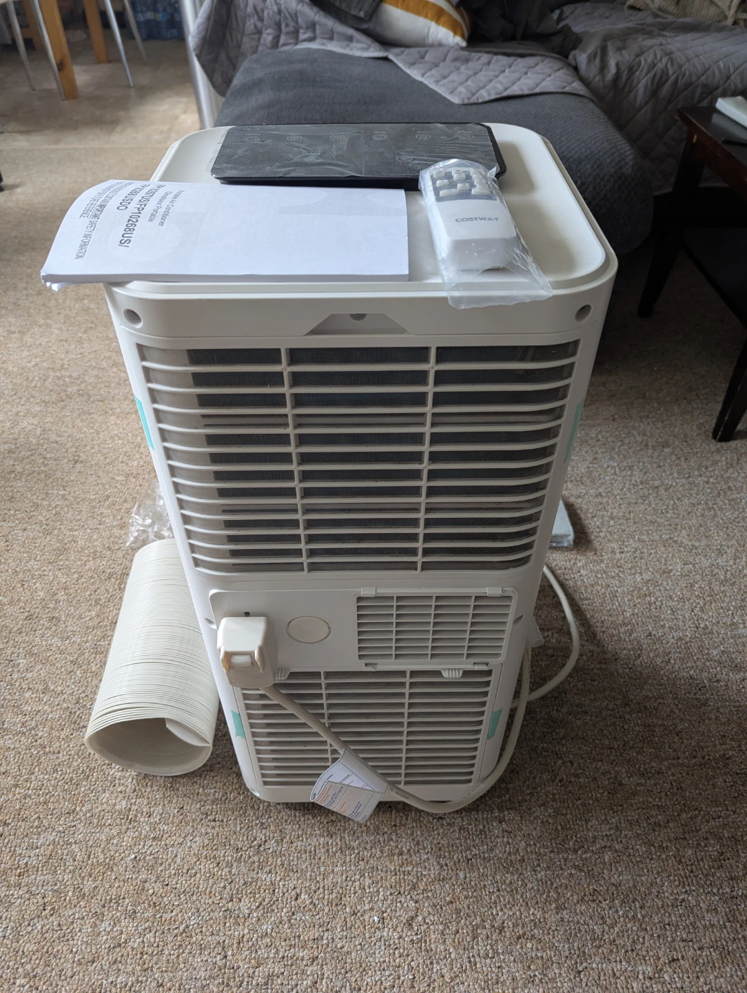 Costway 10,000 BTU Portable Air Conditioner (3-in-1) - photo 2