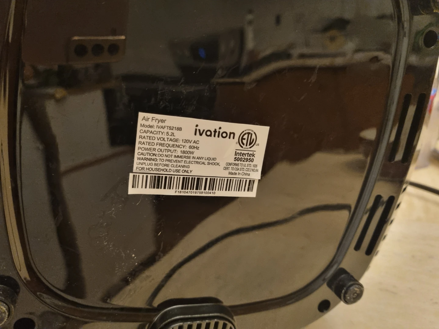 Ivation Air Fryer - photo 3