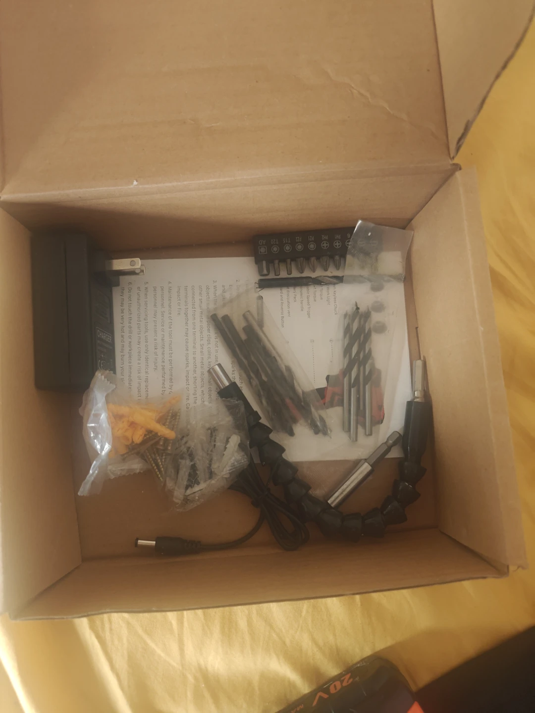 20V Cordless Drill with Accessories - photo 3