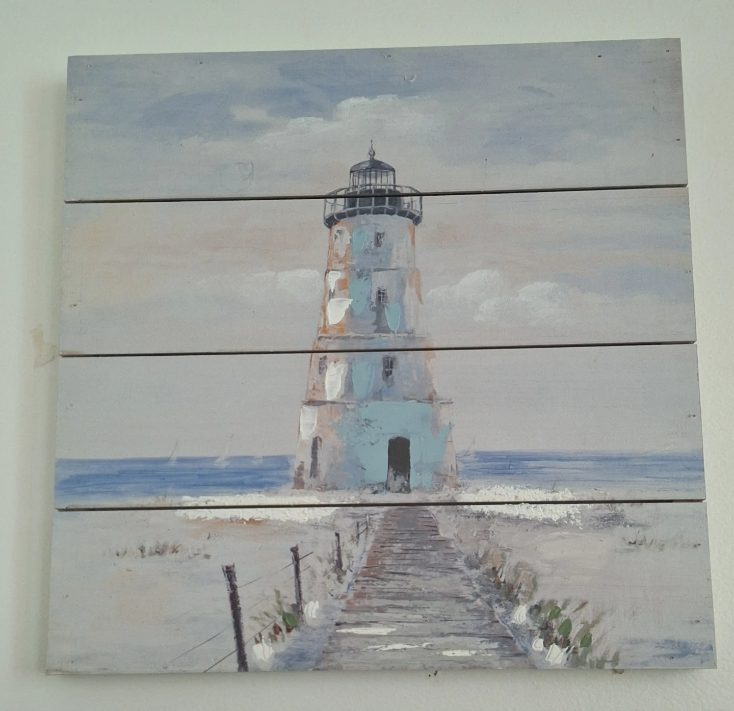 Hobby Lobby Lighthouse Wall Decor 15.7x15.7in