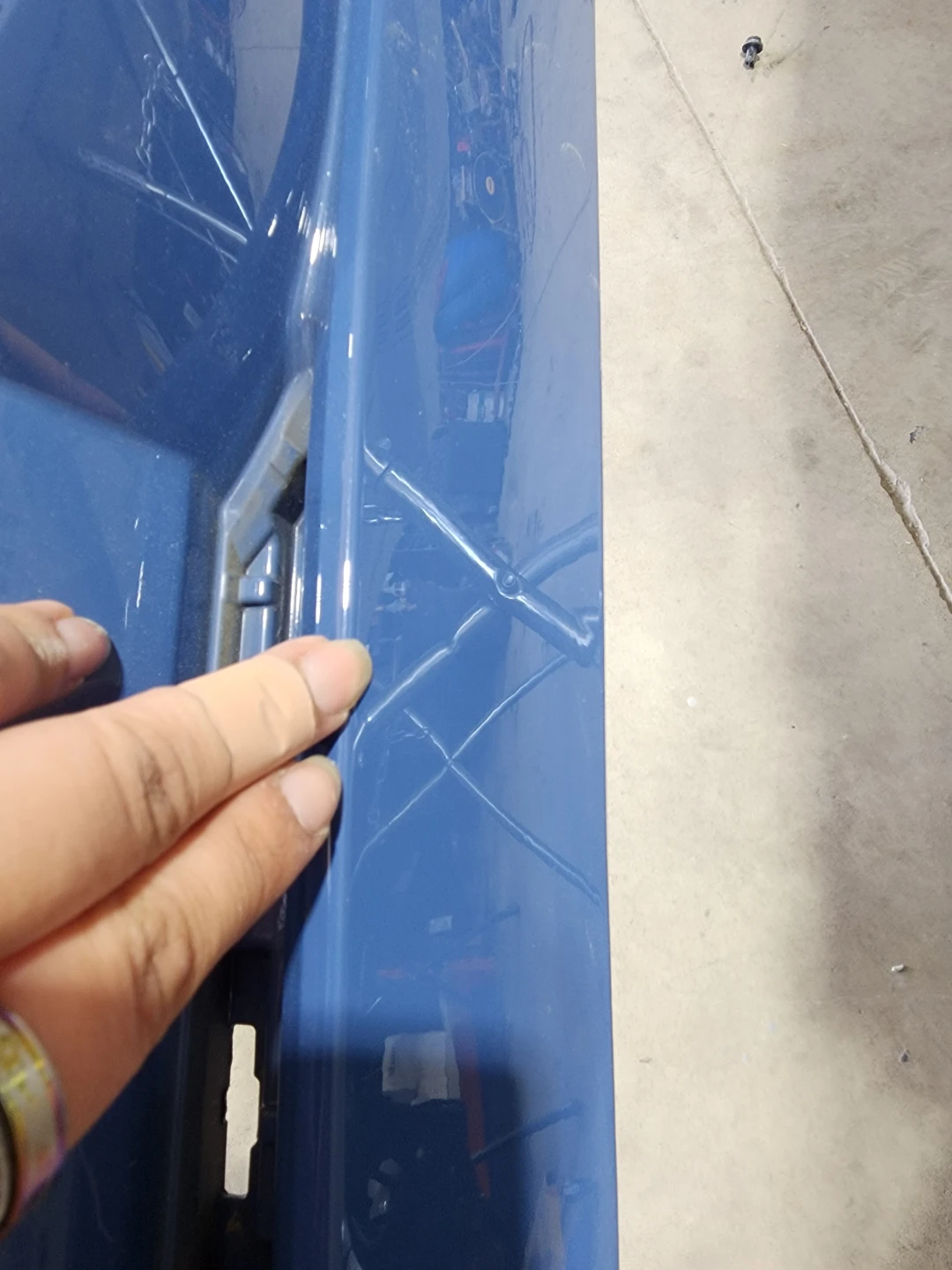 Blue Front Bumper Assembly - photo 5