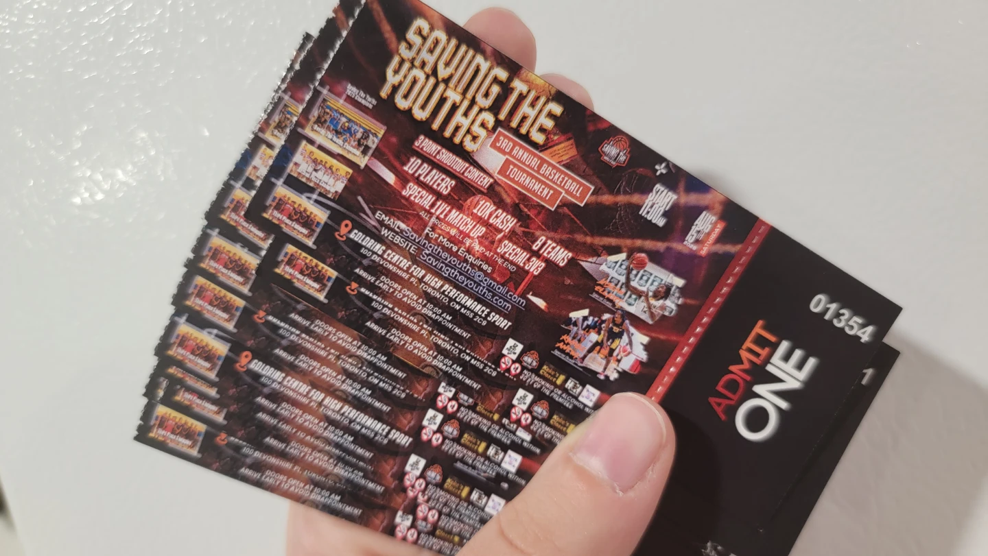 FREE Basketball Tournament tickets! August 15th