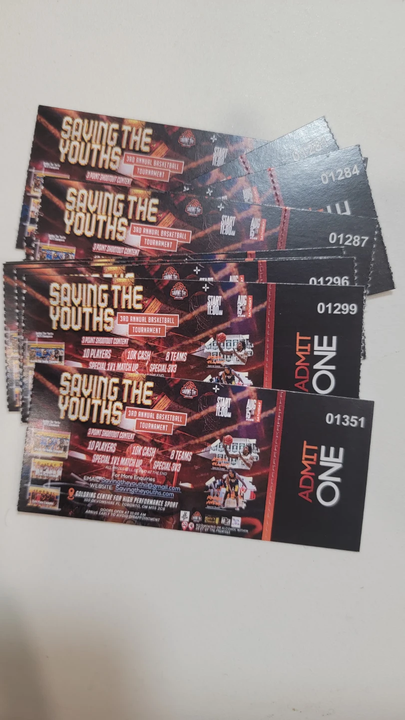 FREE Basketball Tournament tickets! August 15th - photo 2
