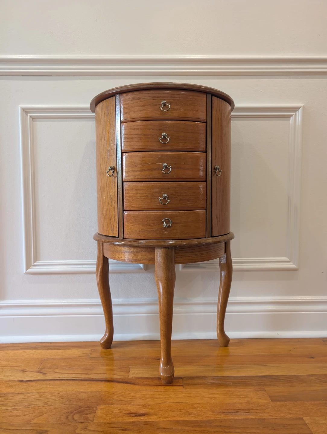Wooden Jewellery box furniture with Mirror and Drawers - photo 2