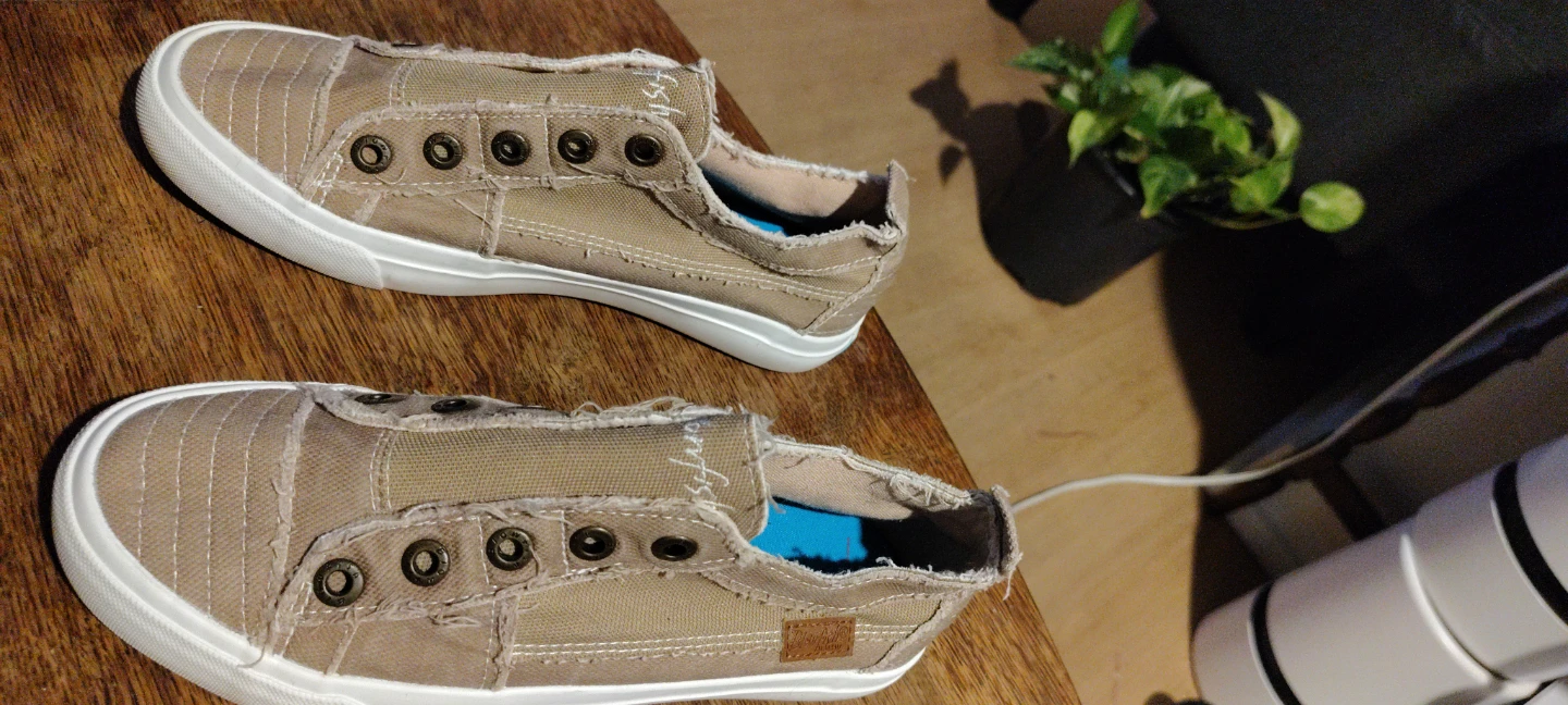 Blowfish Malibu Tan Canvas Slip-On Sneakers - photo 3