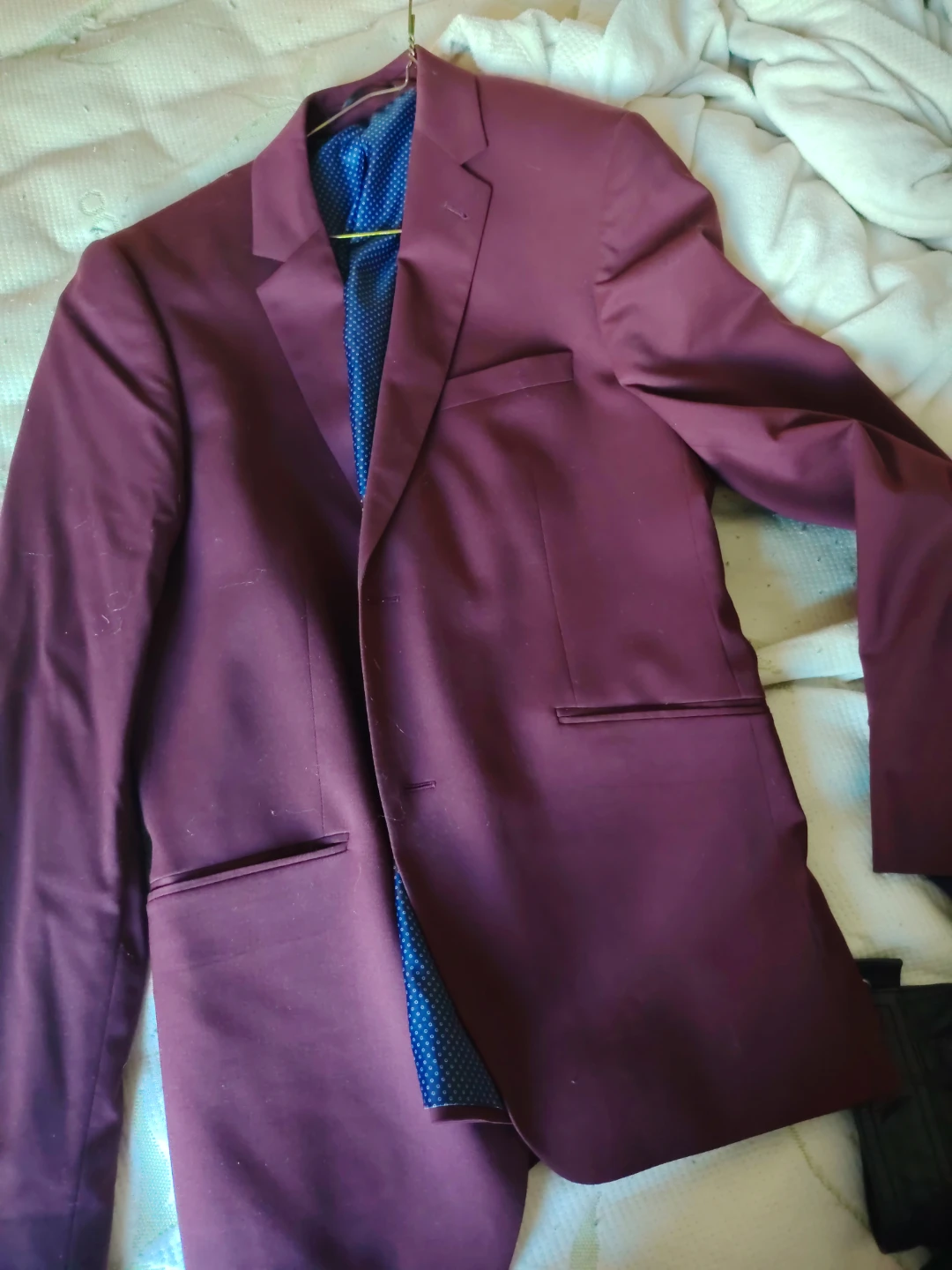 Hörst Men's Burgundy Blazer - photo 2