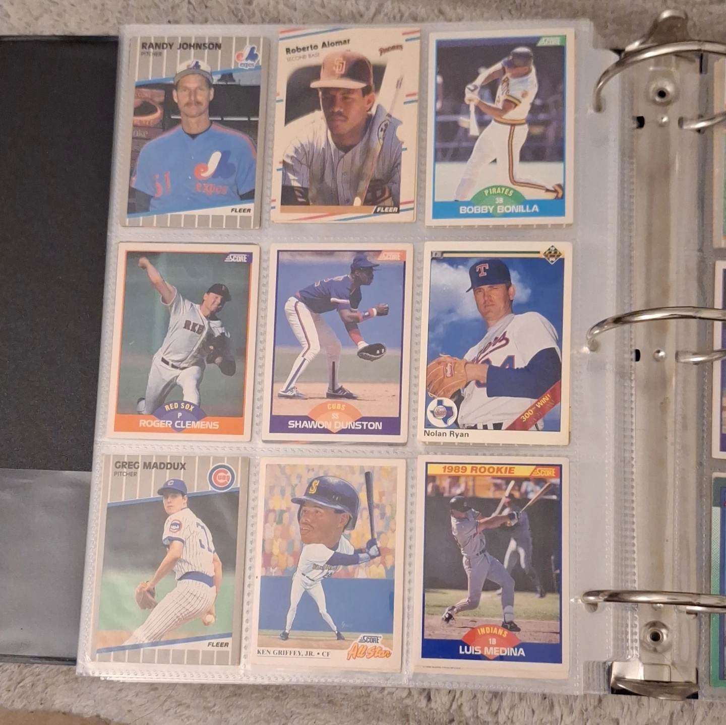 Score Baseball Cards Collection - photo 2
