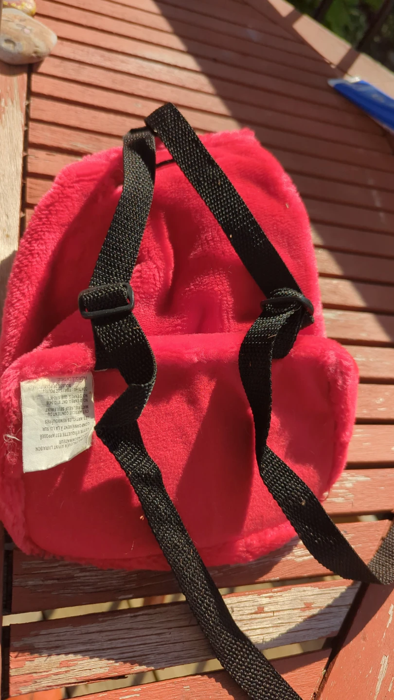 Kids Plush Mickey Mouse Backpack - photo 2