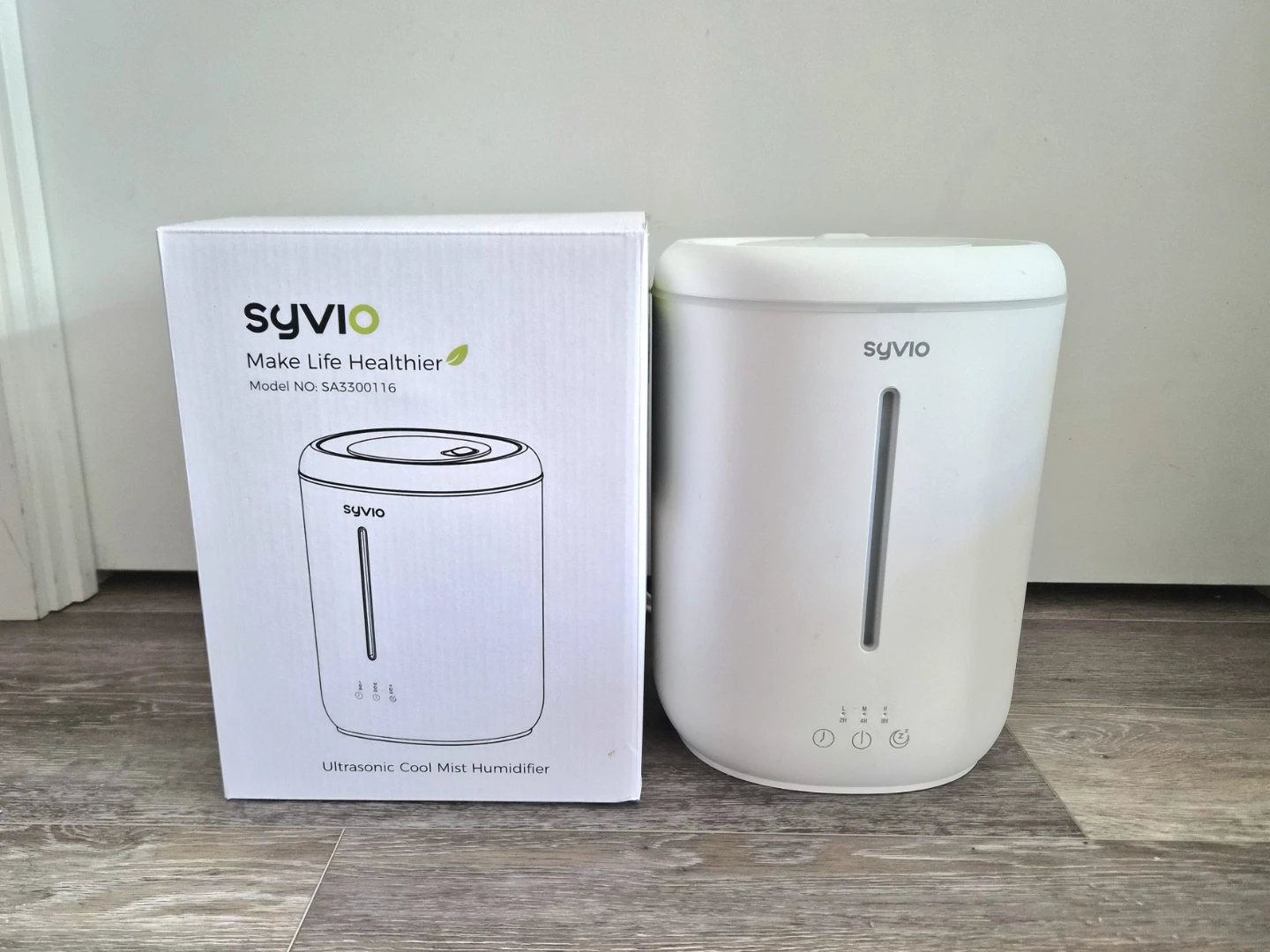 Ultrasonic Cool Mist Humidifier – 2.8L (Syvio)