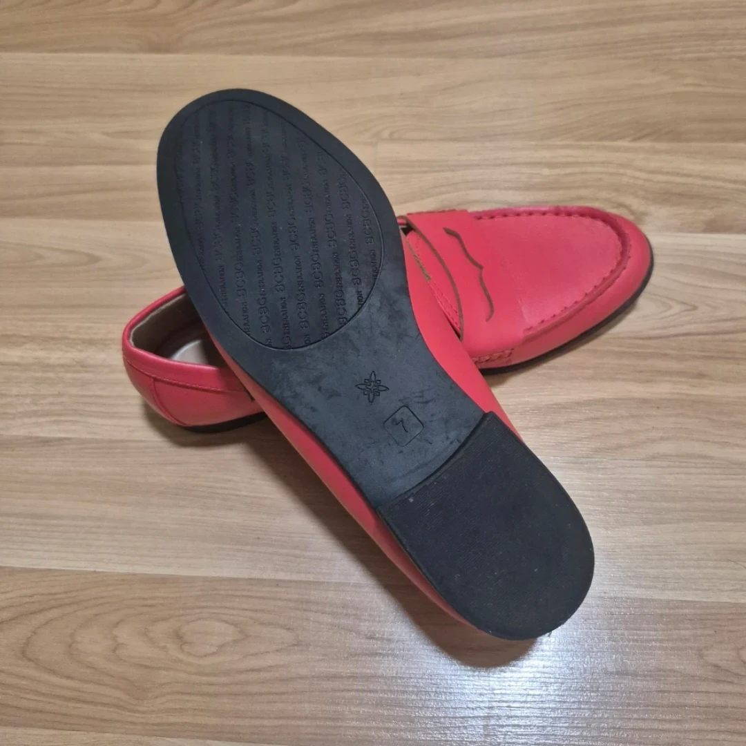 BCBG Red Loafers - Size 7 (fits small) - photo 2