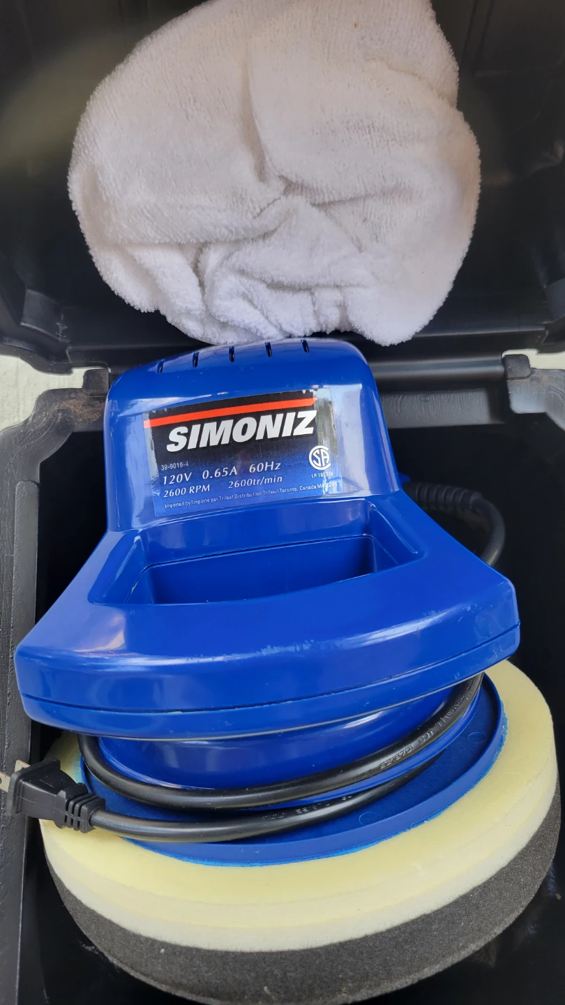 10" SIMONIZ Random Orbit Buffer/Polisher new