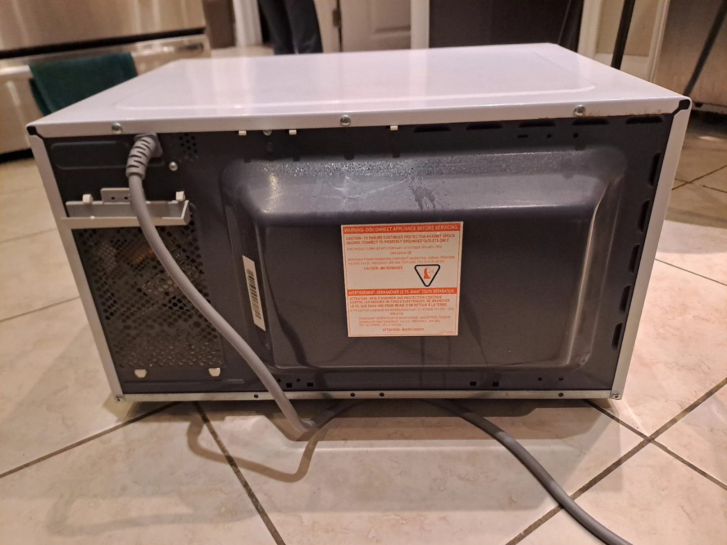 Panasonic Genius 1200W Microwave Oven - photo 3