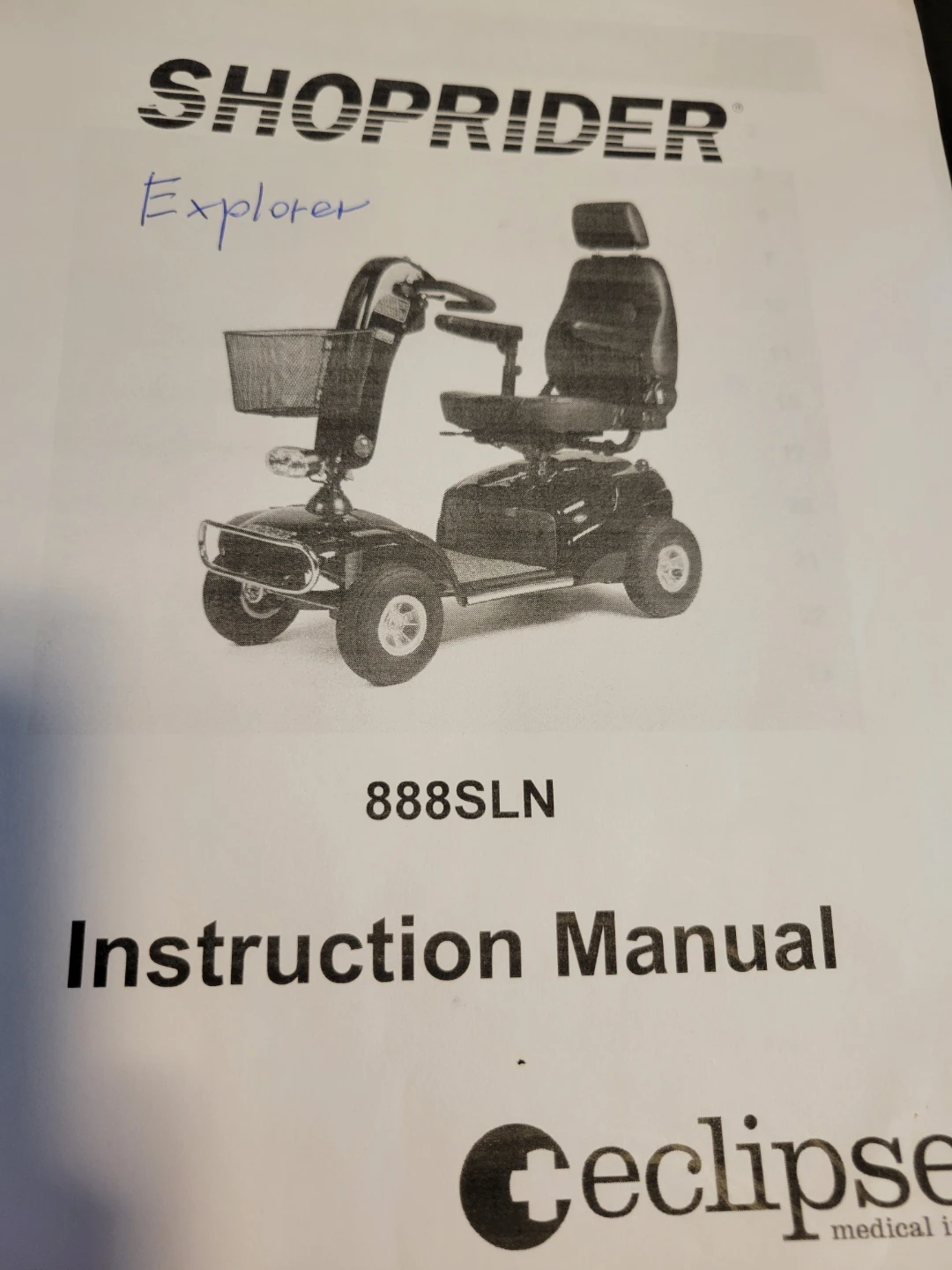 Shoprider Explorer 888SLN Mobility Scooter - photo 2