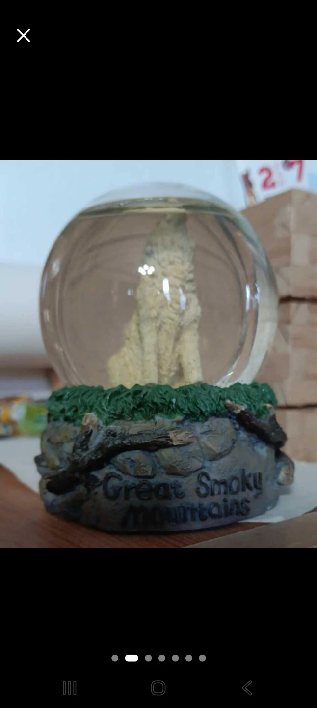 Wolf Waterball Snow Globe - photo 2