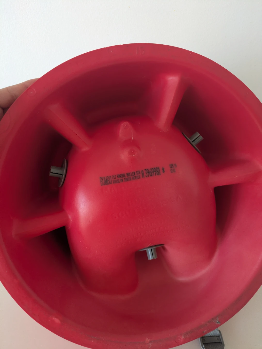Bumbo Baby Seat with Tray - Red - photo 5