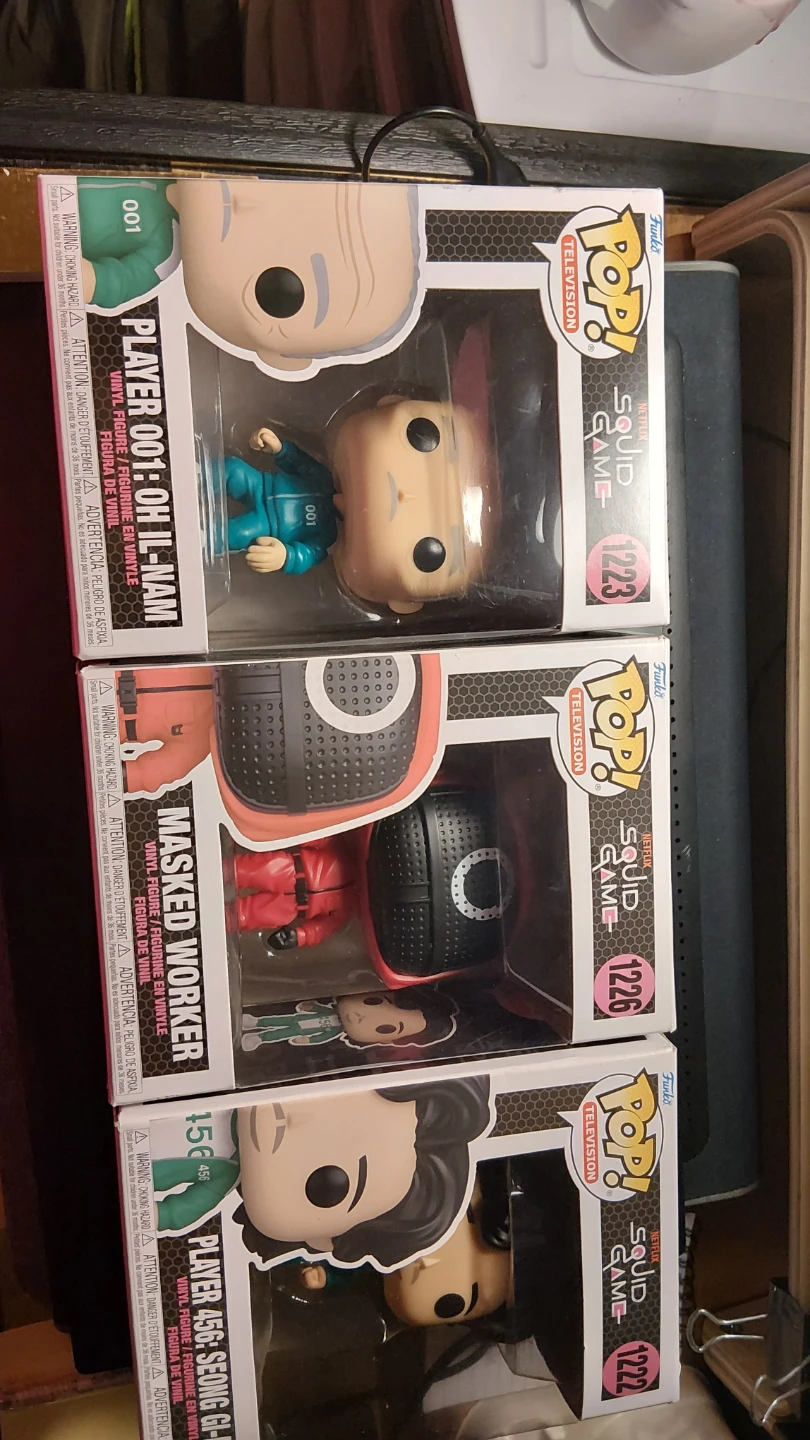 Funko Pop! Squid Game Figures