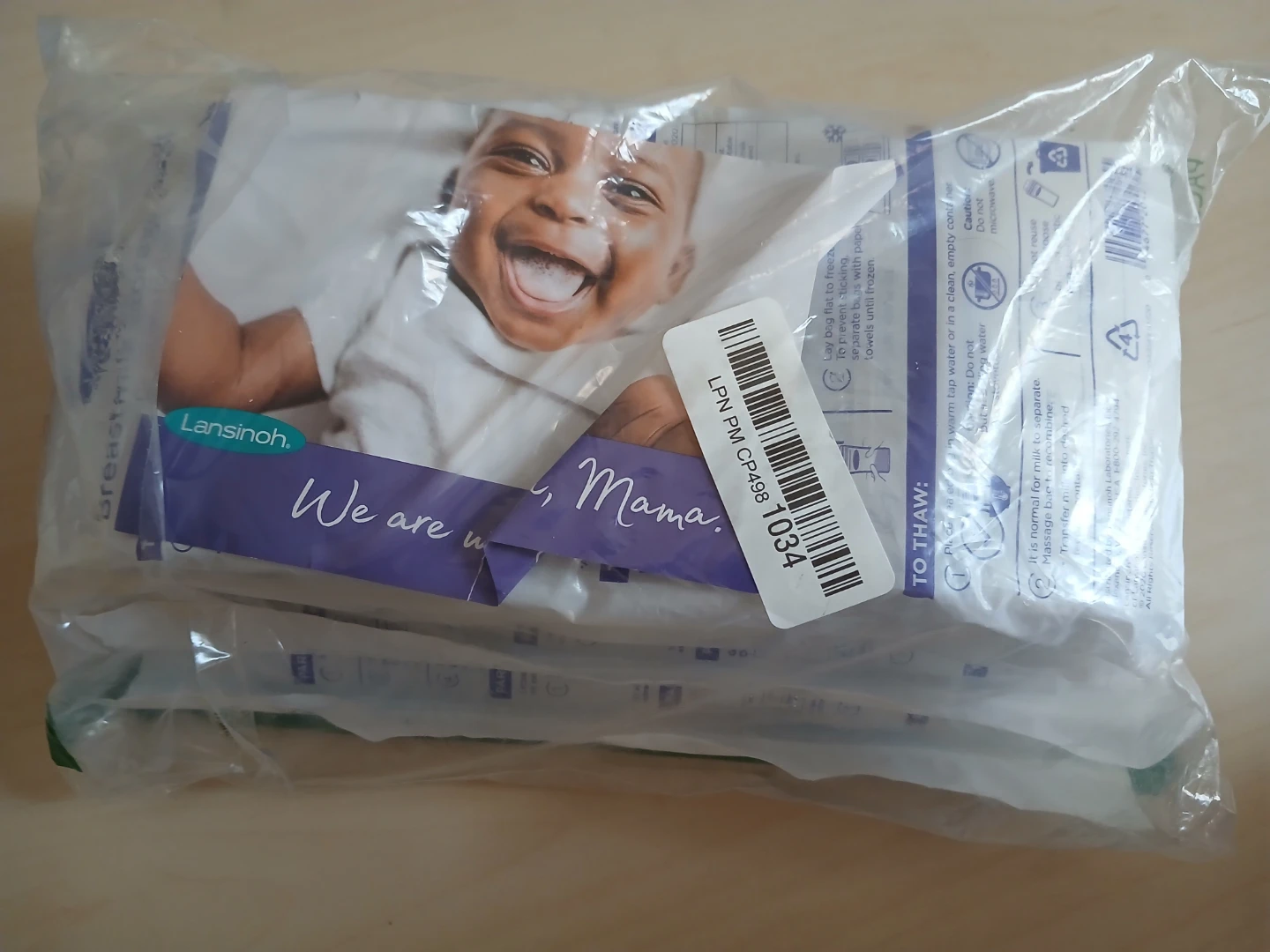Lansinoh Breastmilk Storage Bags - 4 big bundle