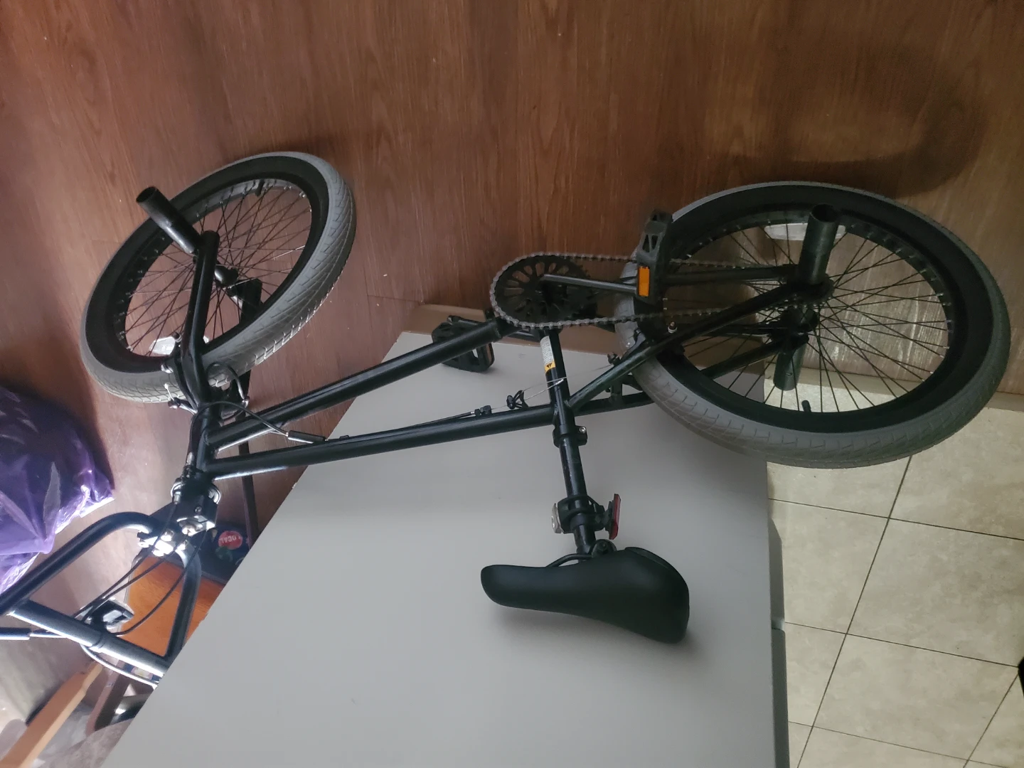 Black BMX Bike