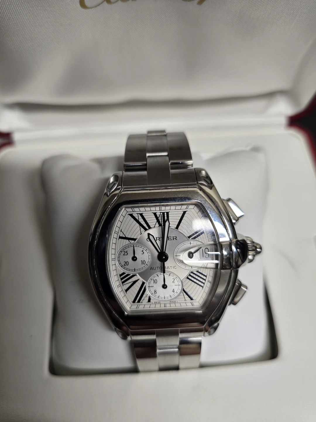 Cartier Roadster XL Automatic Chronograph 2618 Watch
