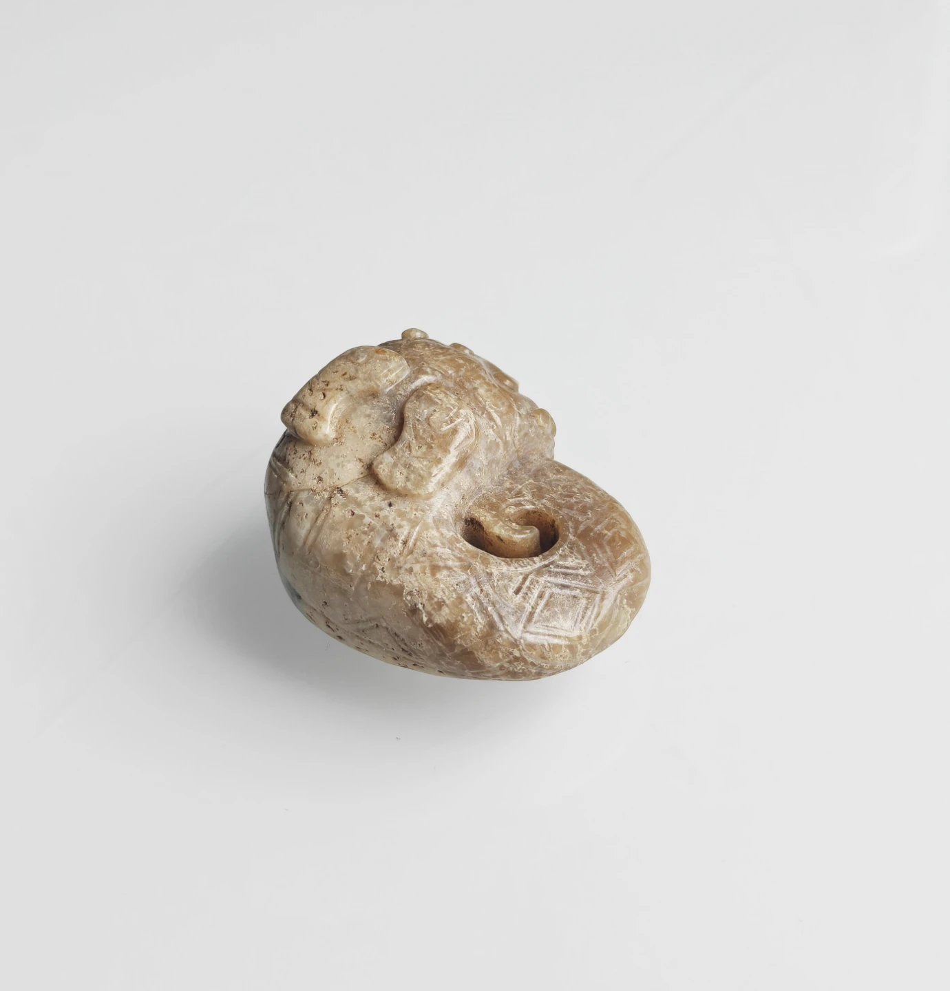 Antique Chinese Jade Dragon - photo 2