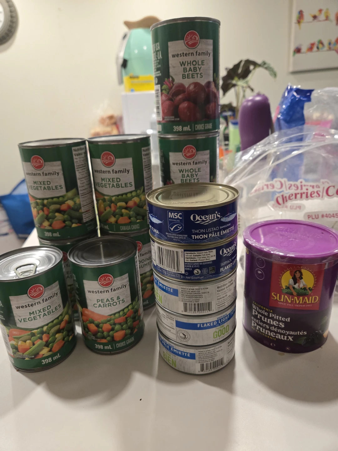 Western Family Canned food