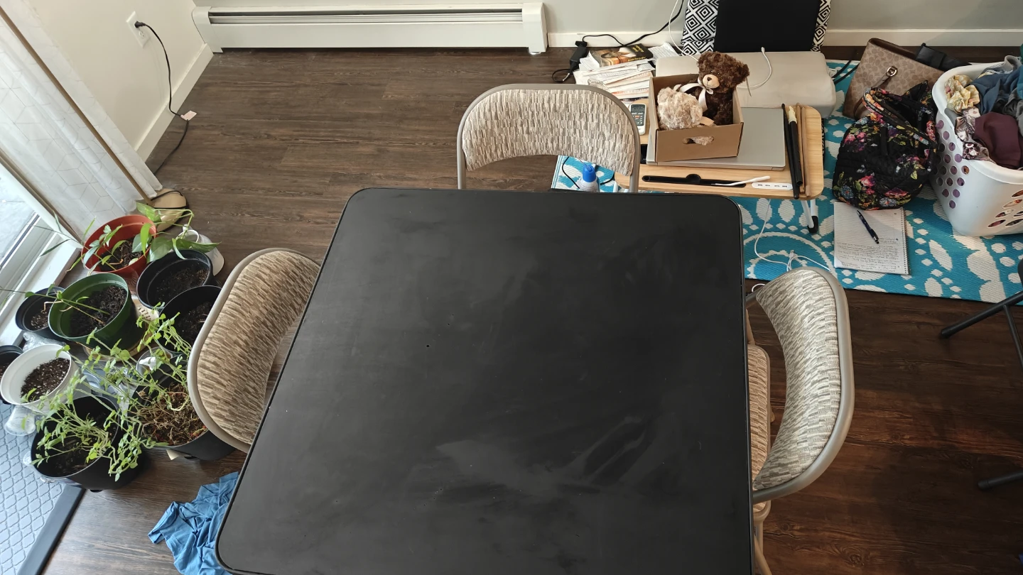 Folding Table and Folding Chairs - Set of 4