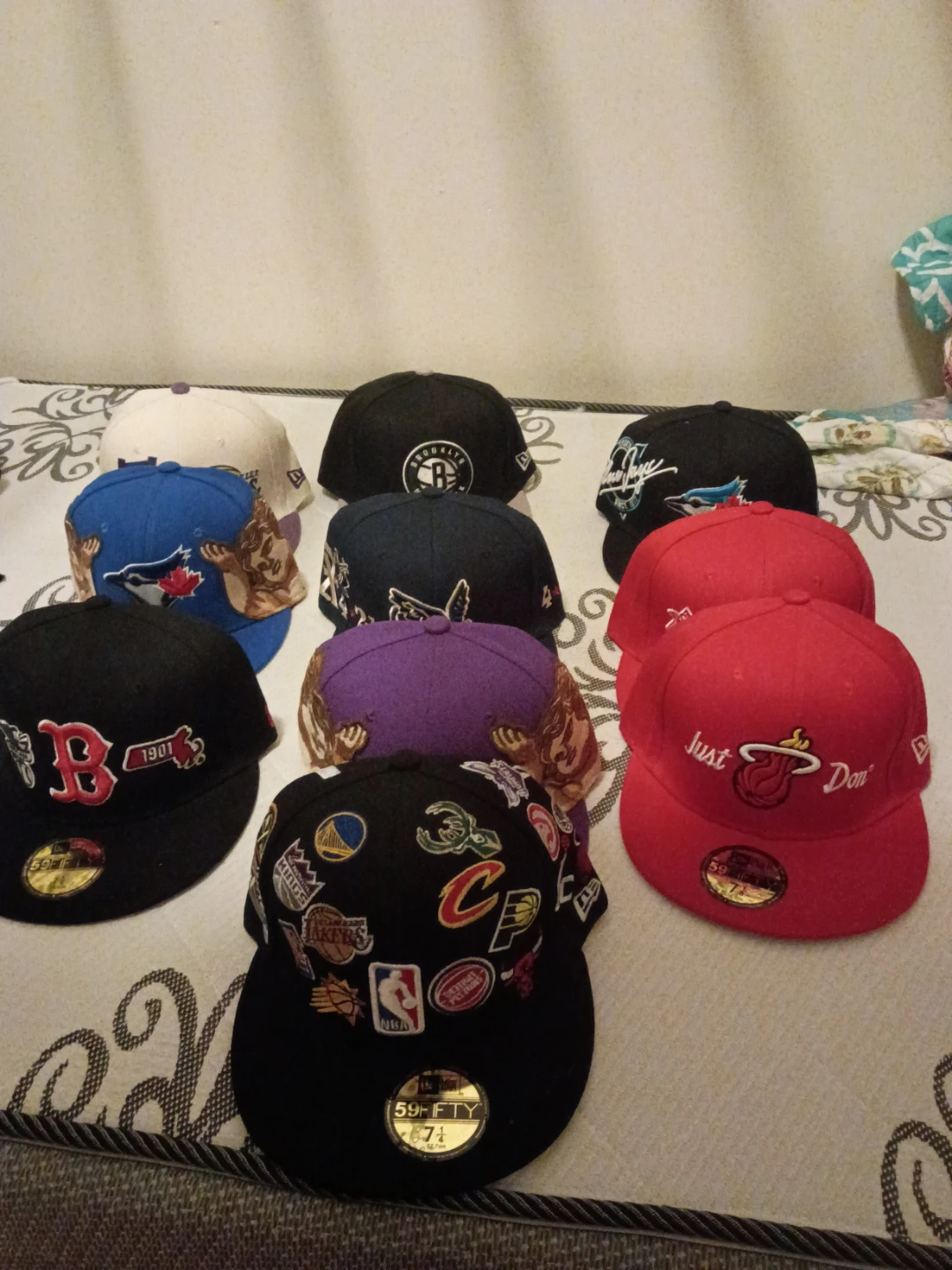 New Era MLB & NBA Caps Bundle