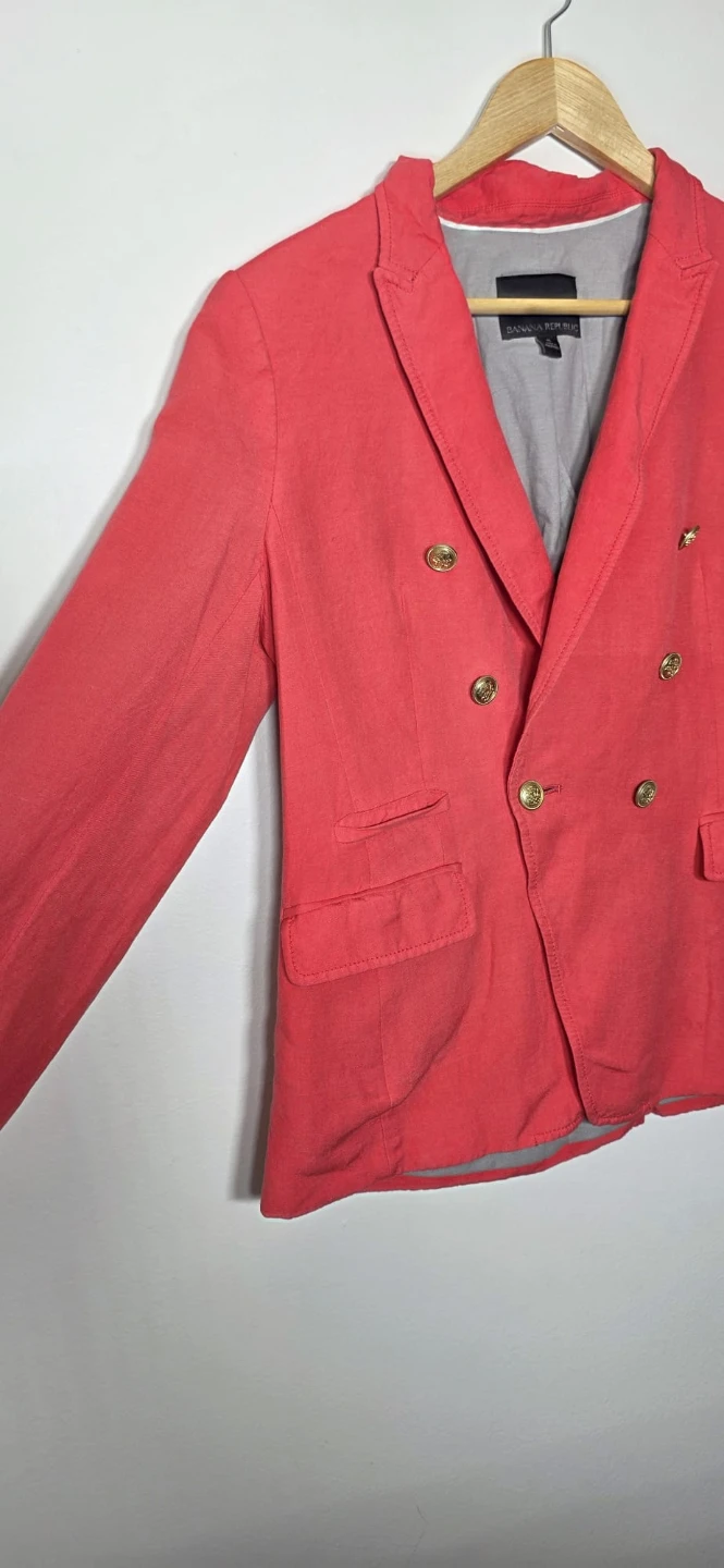 Banana Republic Double Breasted Blazer