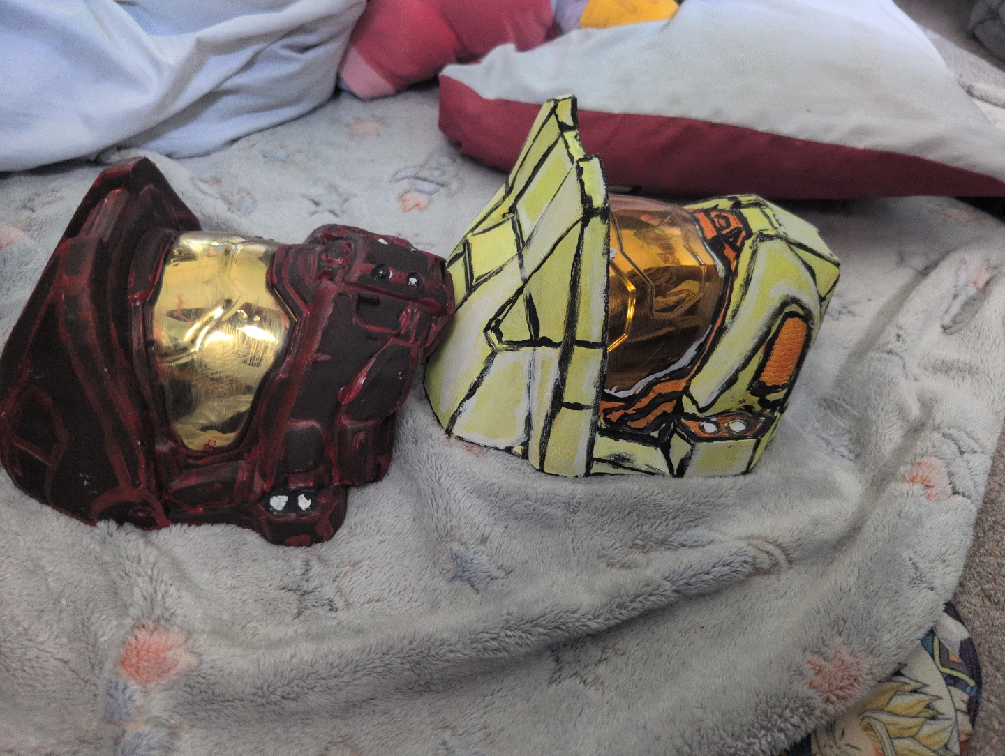 Custom Halo Master Chief Helmets (Set of 2) - photo 3
