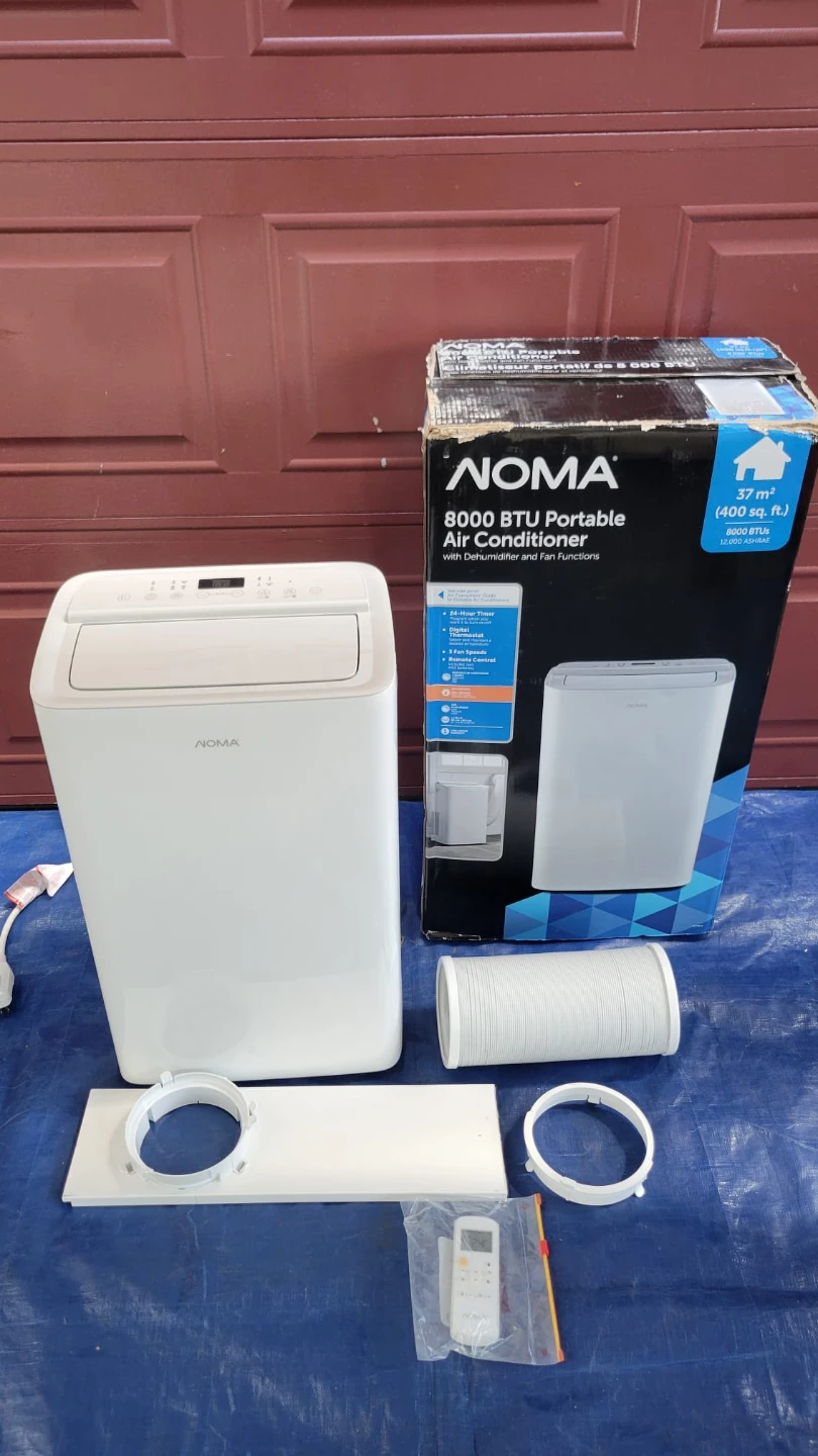 NOMA 8000 BTU Portable Air Conditioner - photo 2