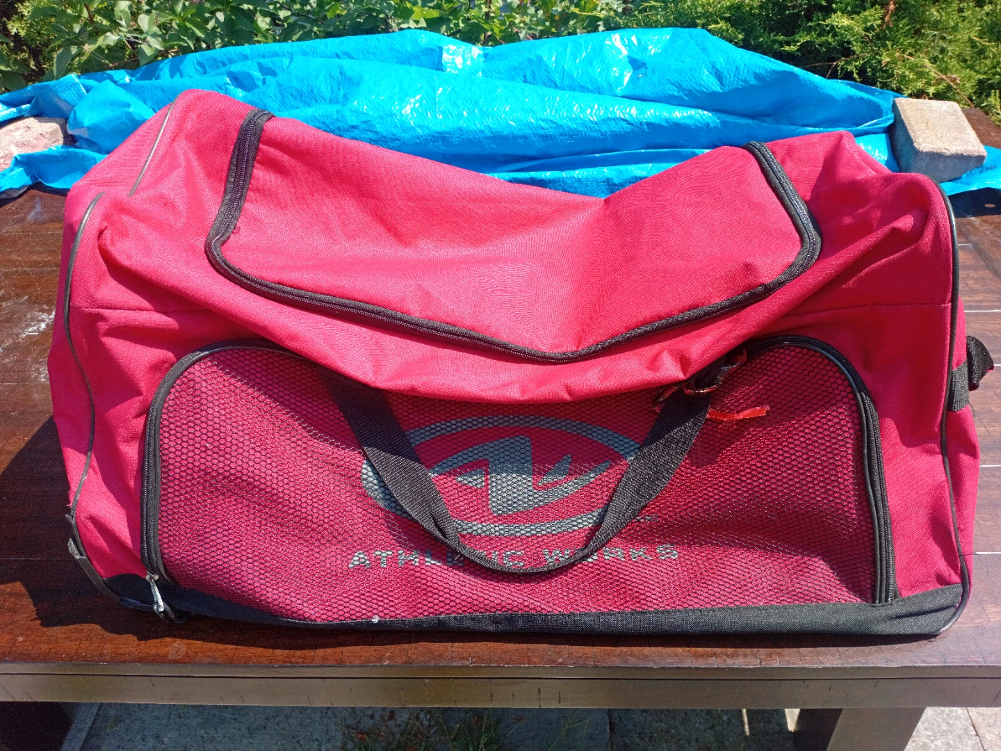 Athletic Works Red Duffel Bag - photo 3