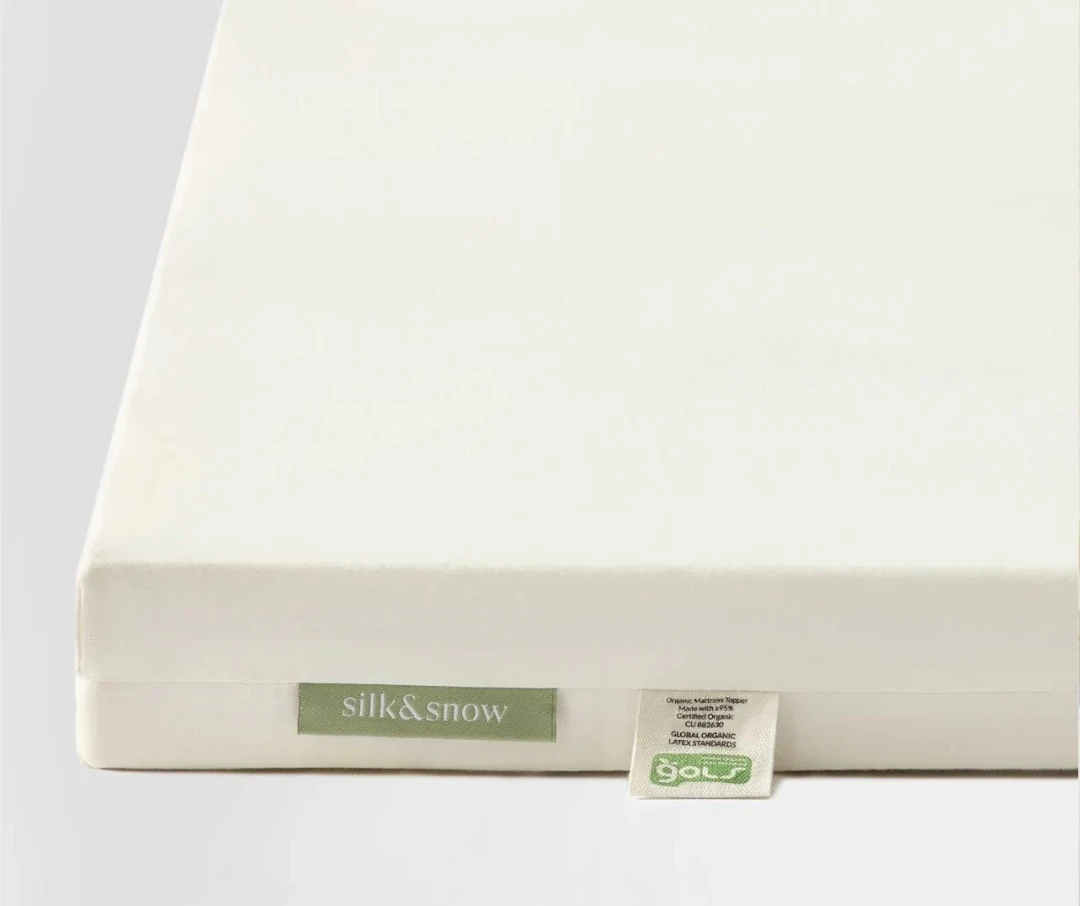 Silk & Snow Organic Latex Mattress Topper - photo 2