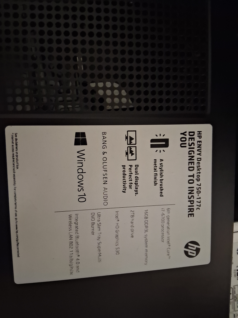 HP ENVY 750-177c Desktop PC - photo 4