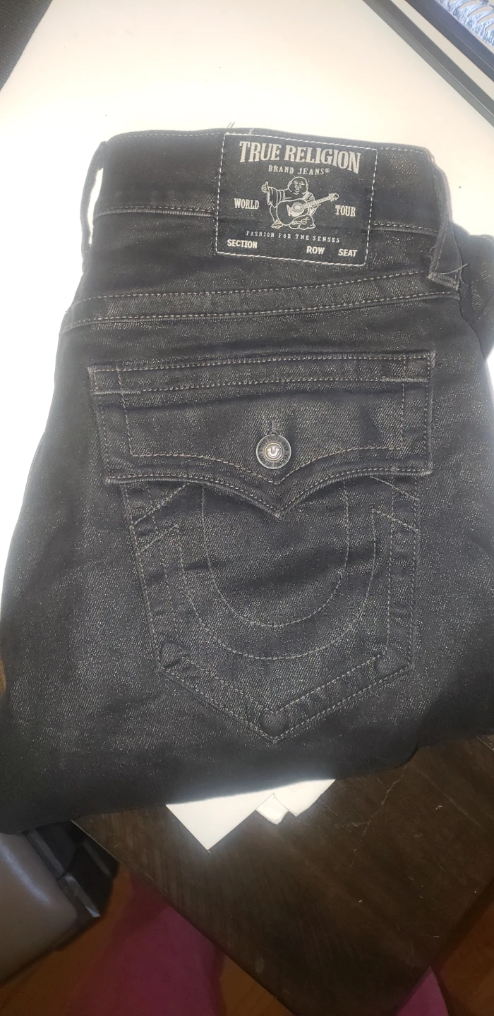 Factory Waxed True Religion Geno relaxed slim